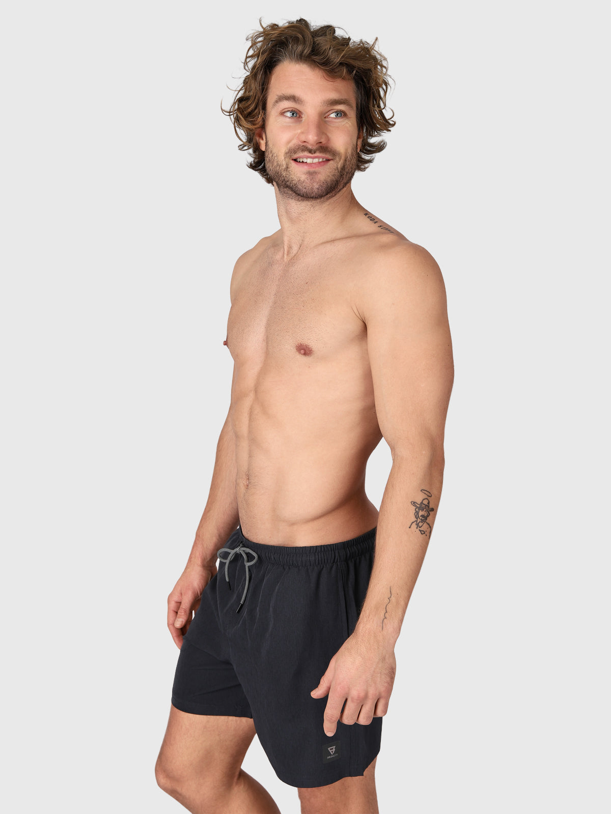 Volleyer Heren Zwemshort | Zwart