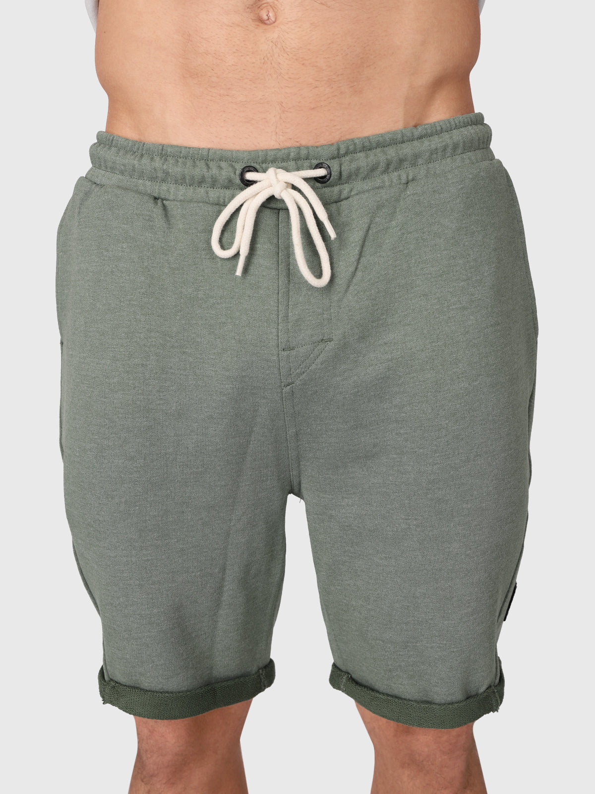 Salvino Heren Sweat Short | Groen