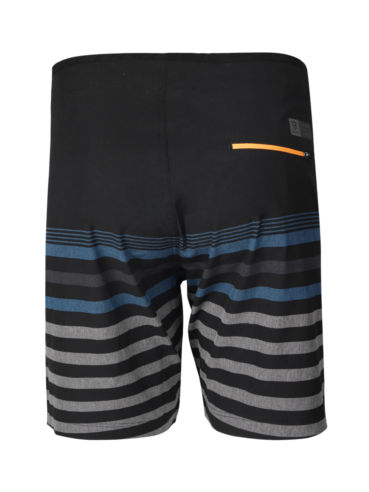 Paitor-Stripe Men Boardshorts | Black