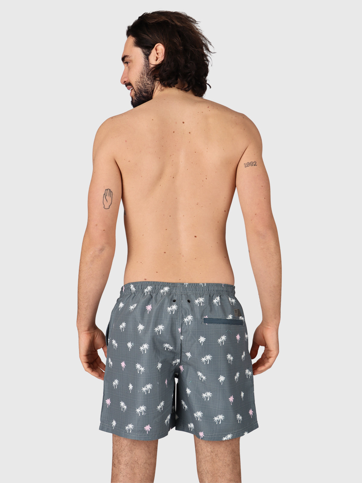 Roshan Men Swim Shorts | Grey