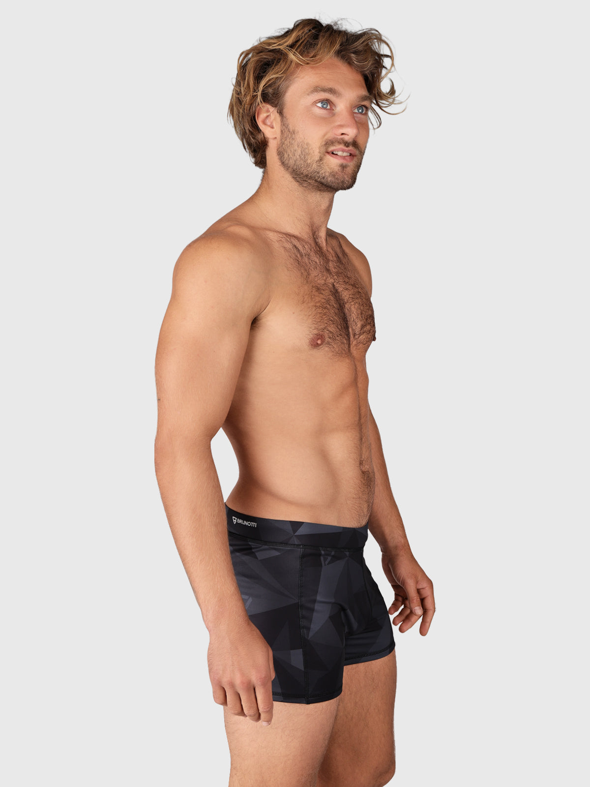 Samier-AO Men Swim Trunks | Grey