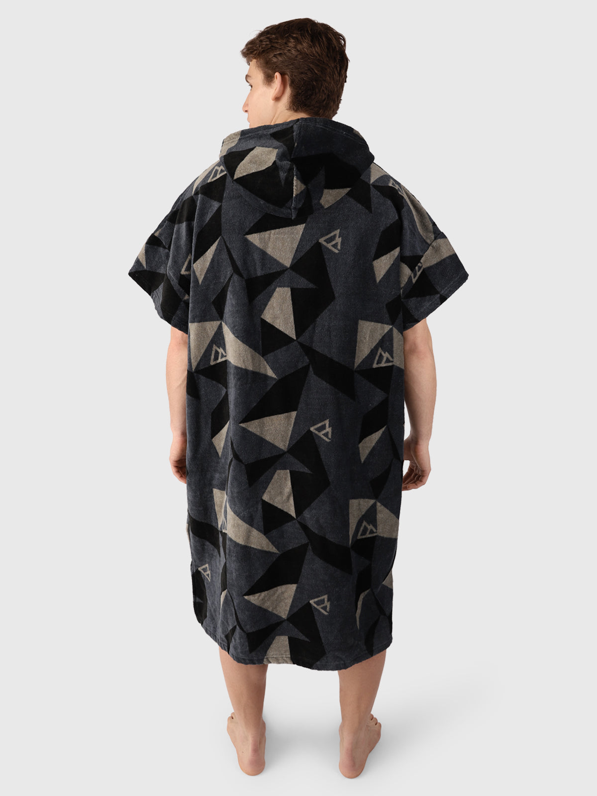 Poncho-AO Herren Poncho | Grau