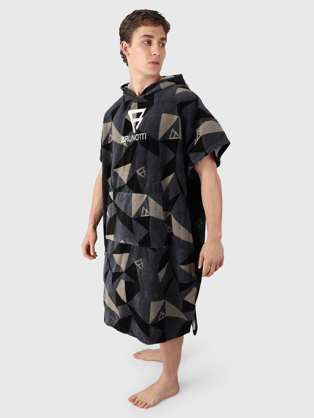 Poncho-AO Men Poncho | Grey