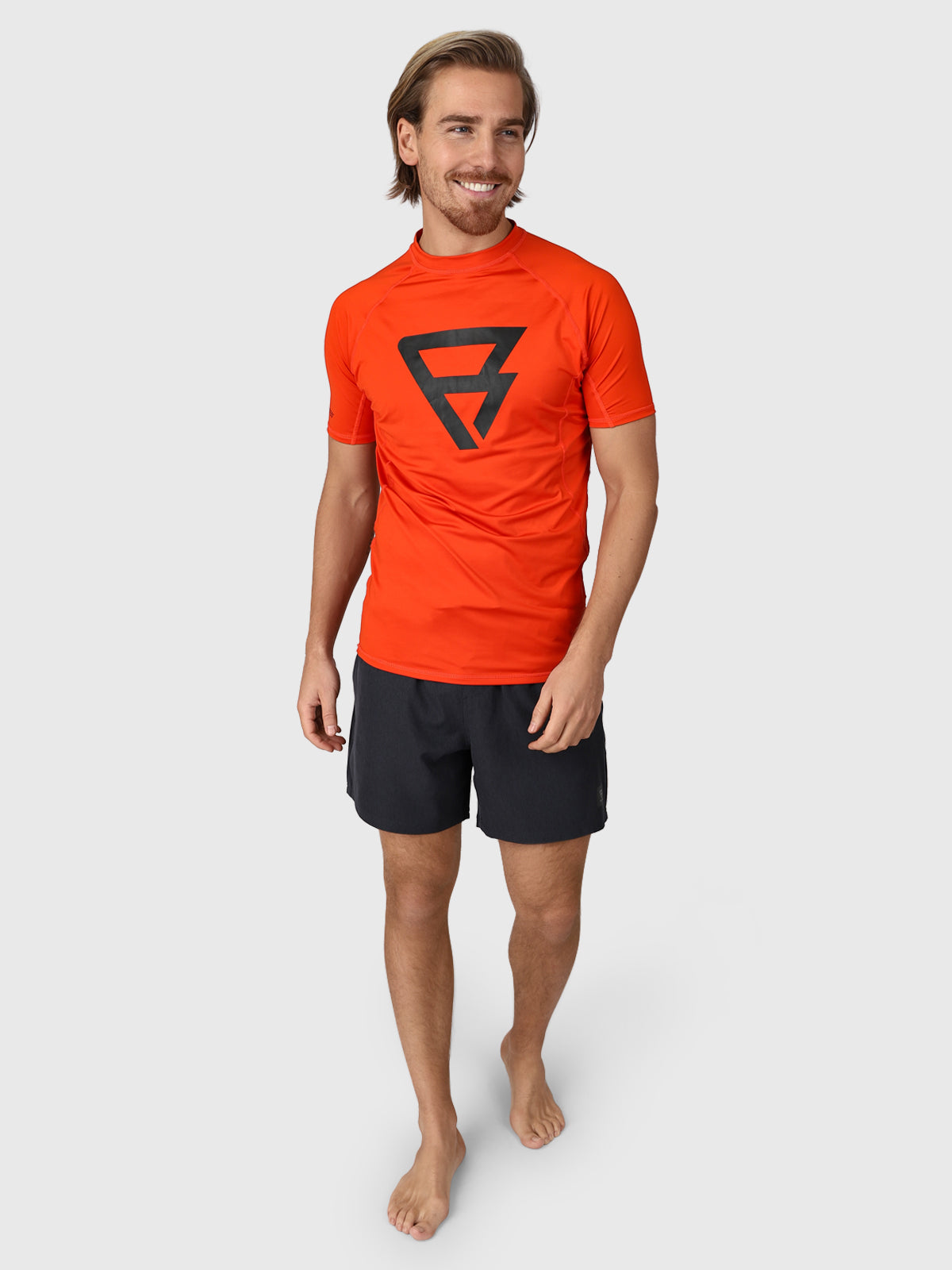 Waveguard Heren Rashguard | Oranje