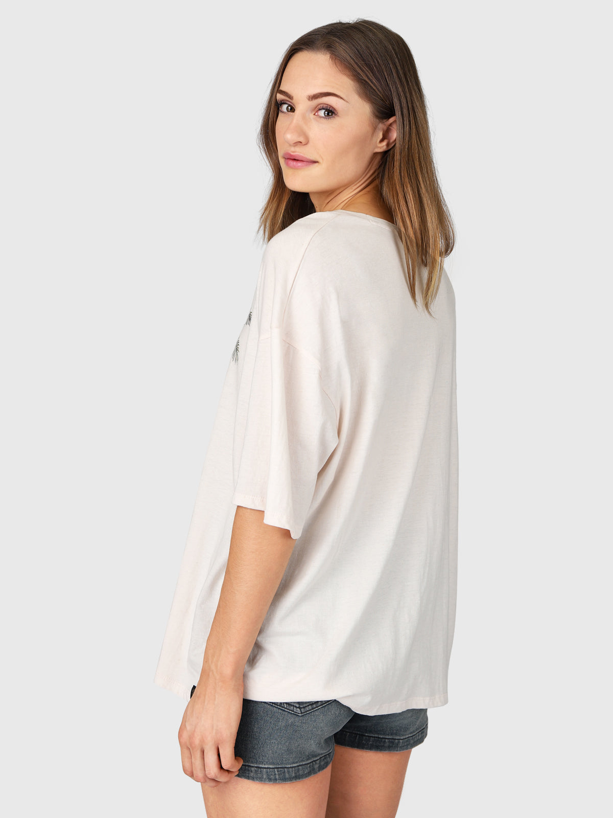 Artist-Joan Damen T-Shirt | Weiß