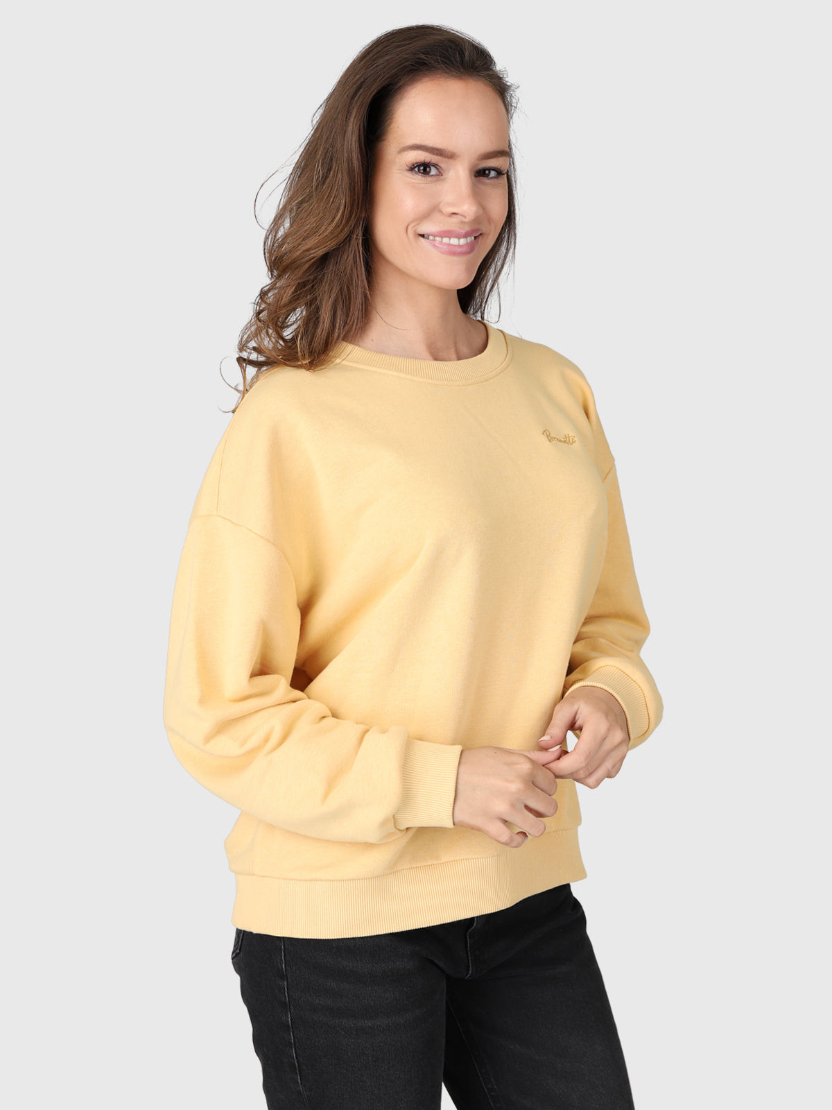 Arai Damen Sweatshirt | Gelb