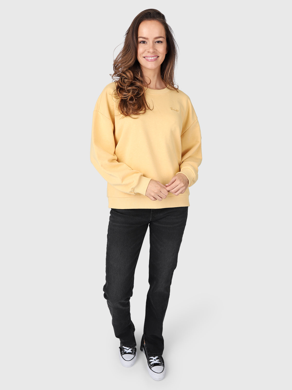 Arai Damen Sweatshirt | Gelb