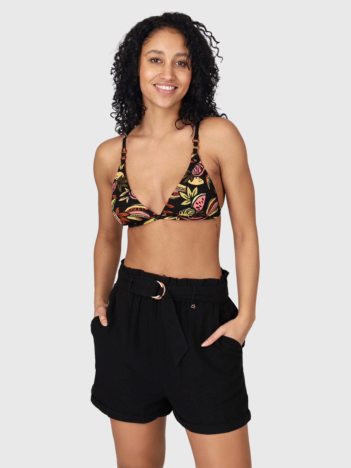 Dori Dames Short Zwart