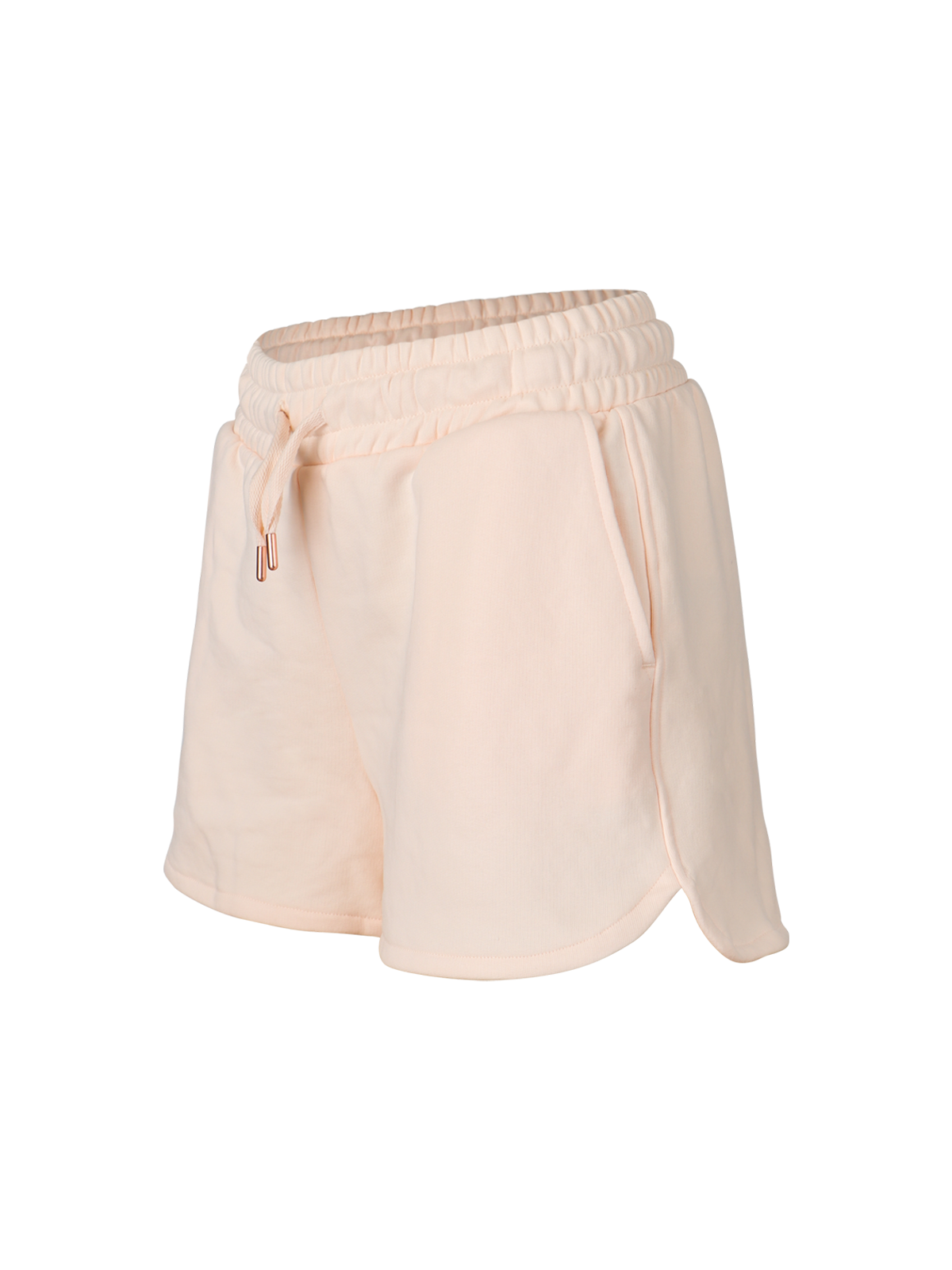 Veronica Women Sweat Shorts | White-Beige