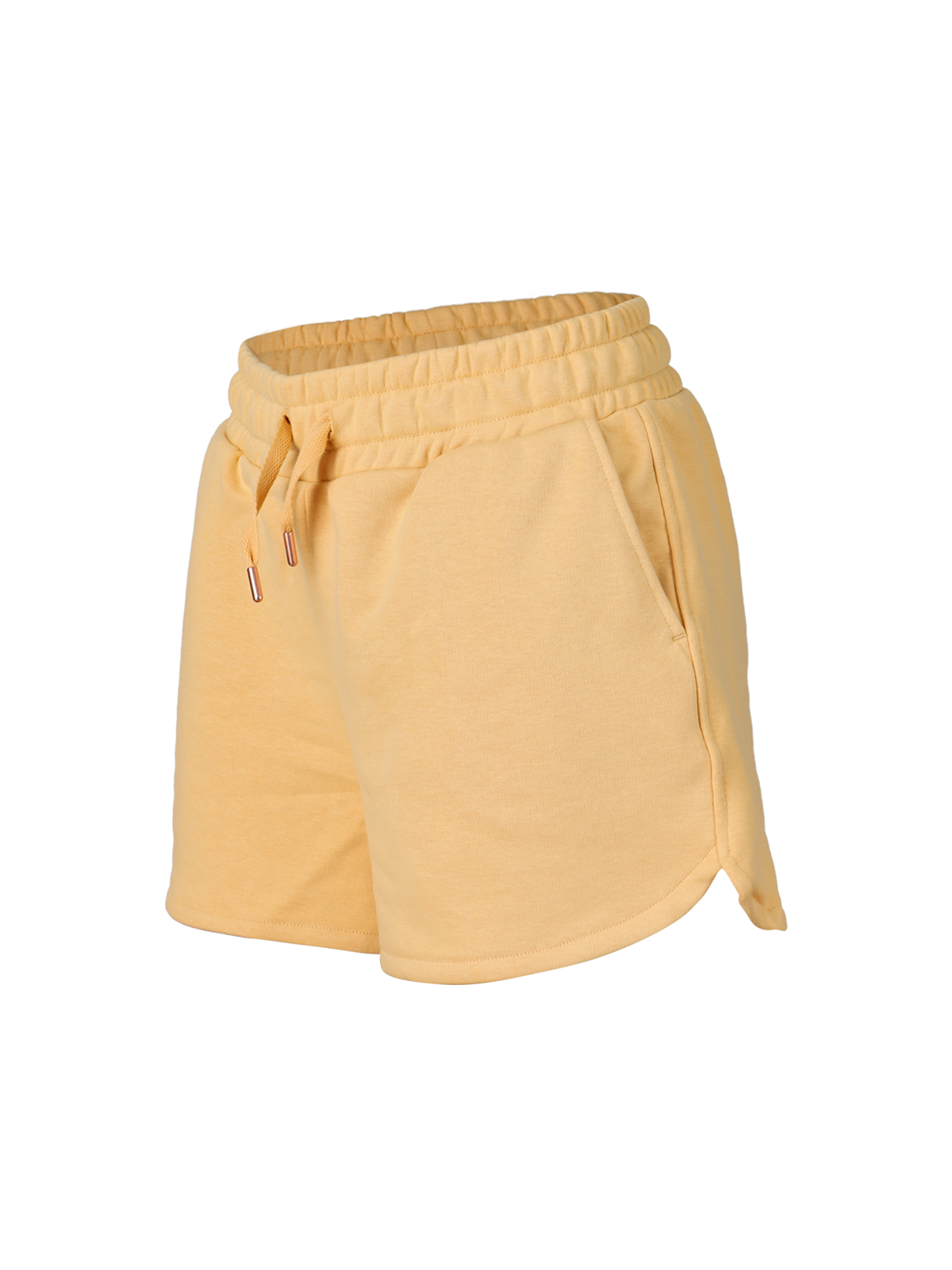 Veronica Dames Sweat Short | Geel