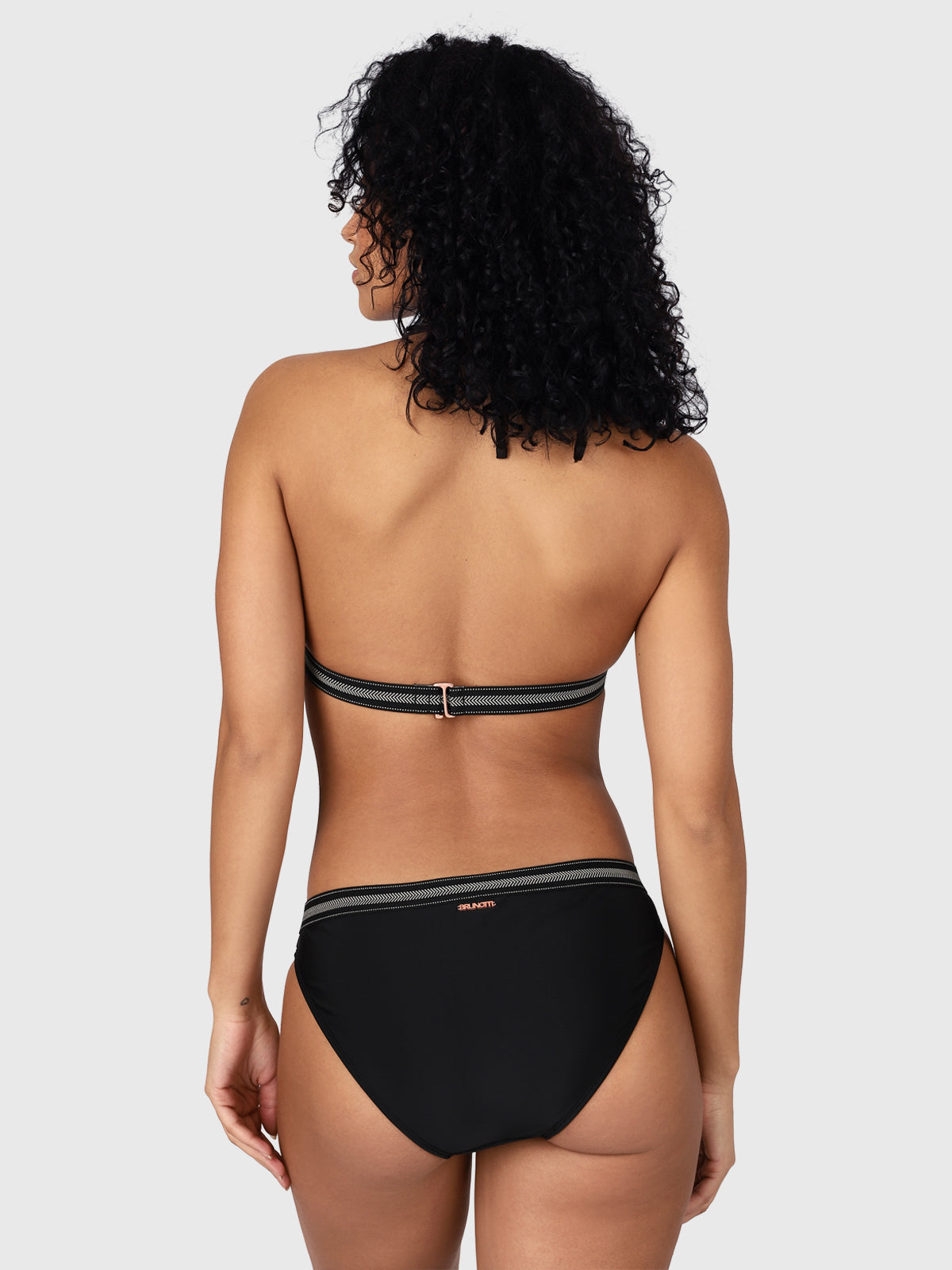 Xandra Damen Bikini Bralette Top | Schwarz