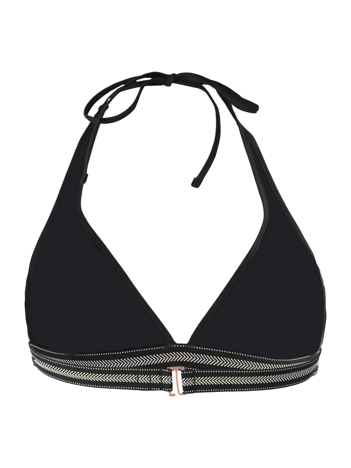 Xandra Damen Bikini Bralette Top | Schwarz