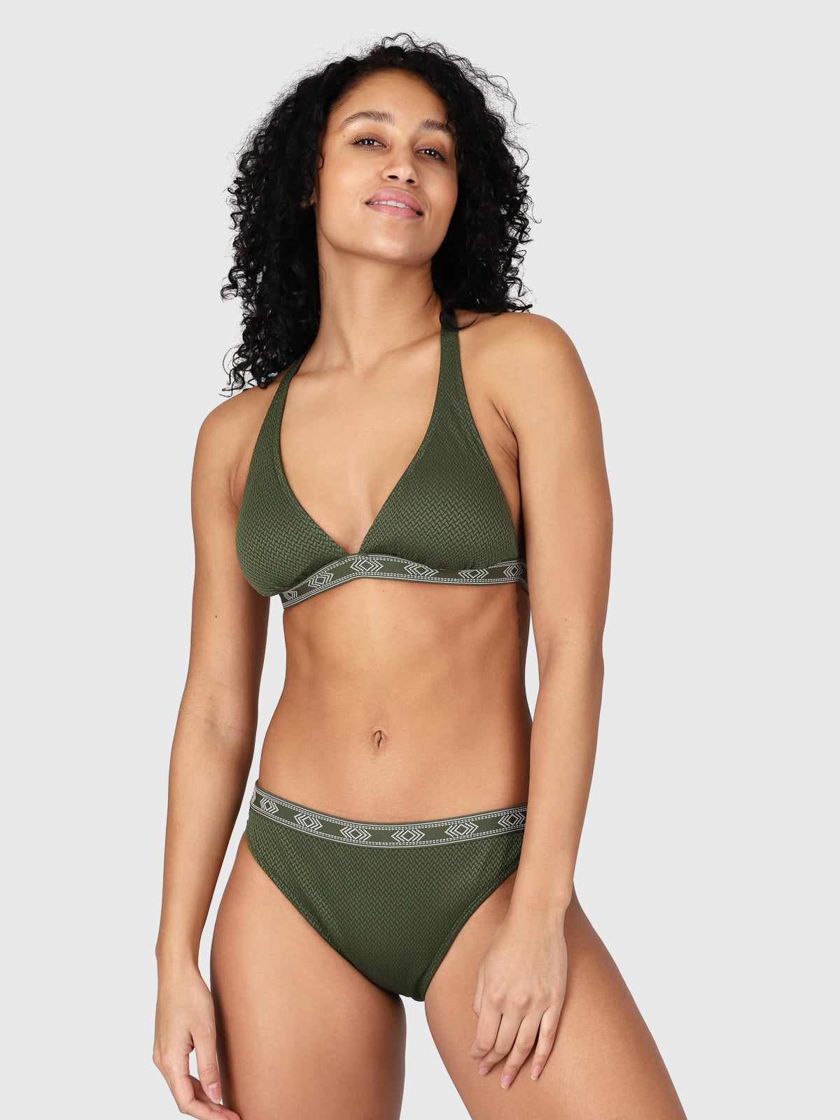 Salsida-STR Women Bikini Bottom | Green