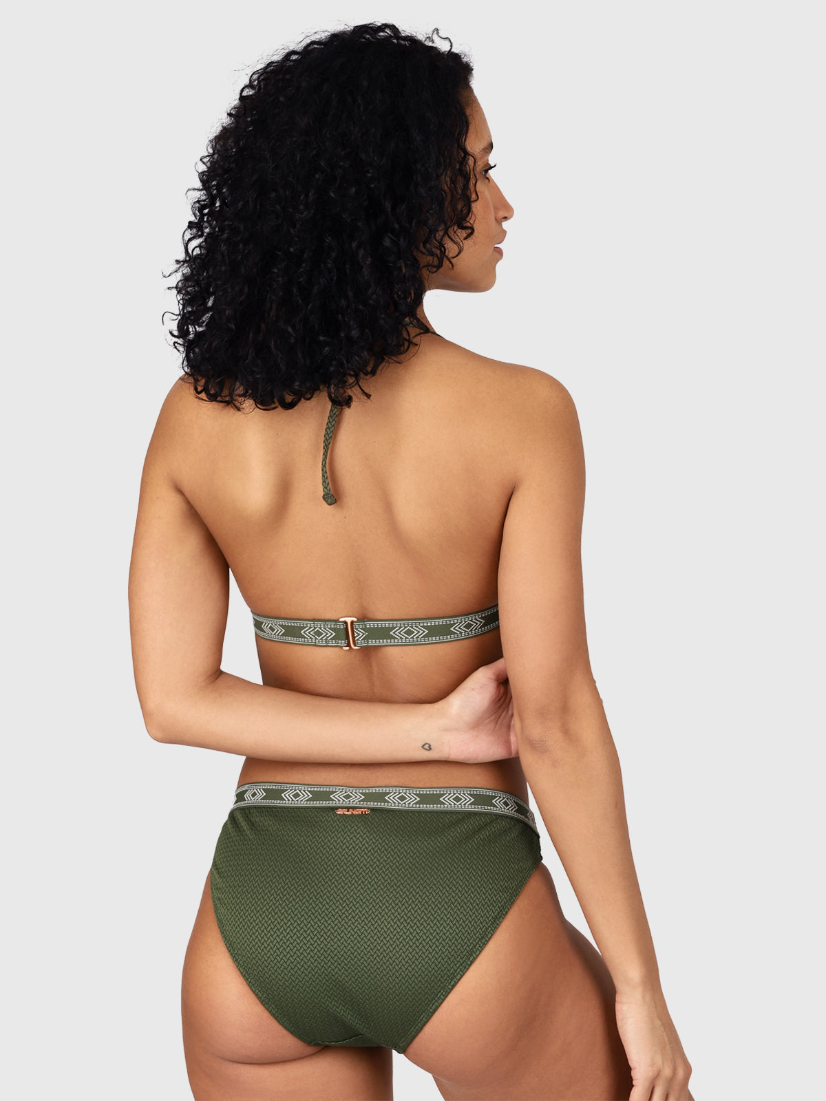 Salsida-STR Women Bikini Bottom | Green