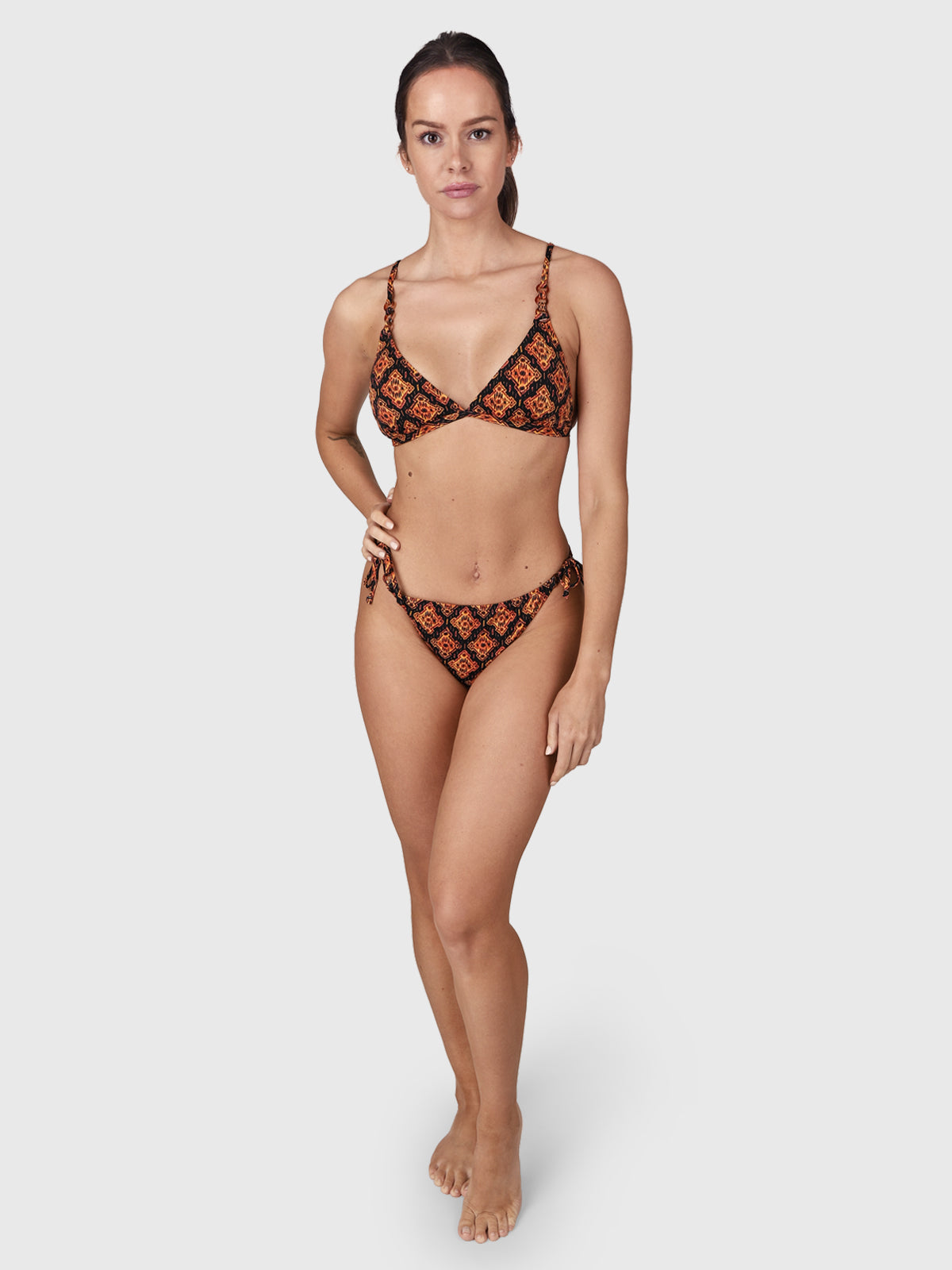 Maringi Damen Triangel Bikini | Schwarz