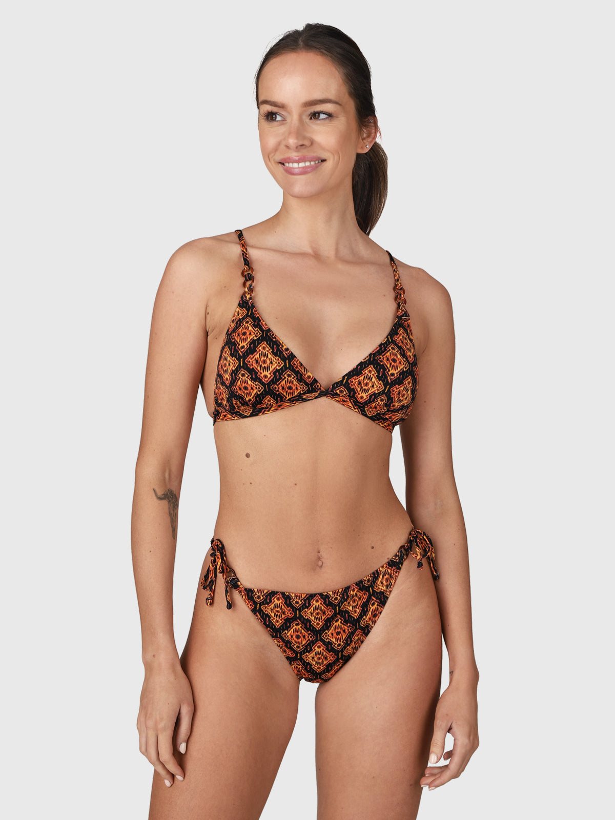 Maringi Damen Triangel Bikini | Schwarz