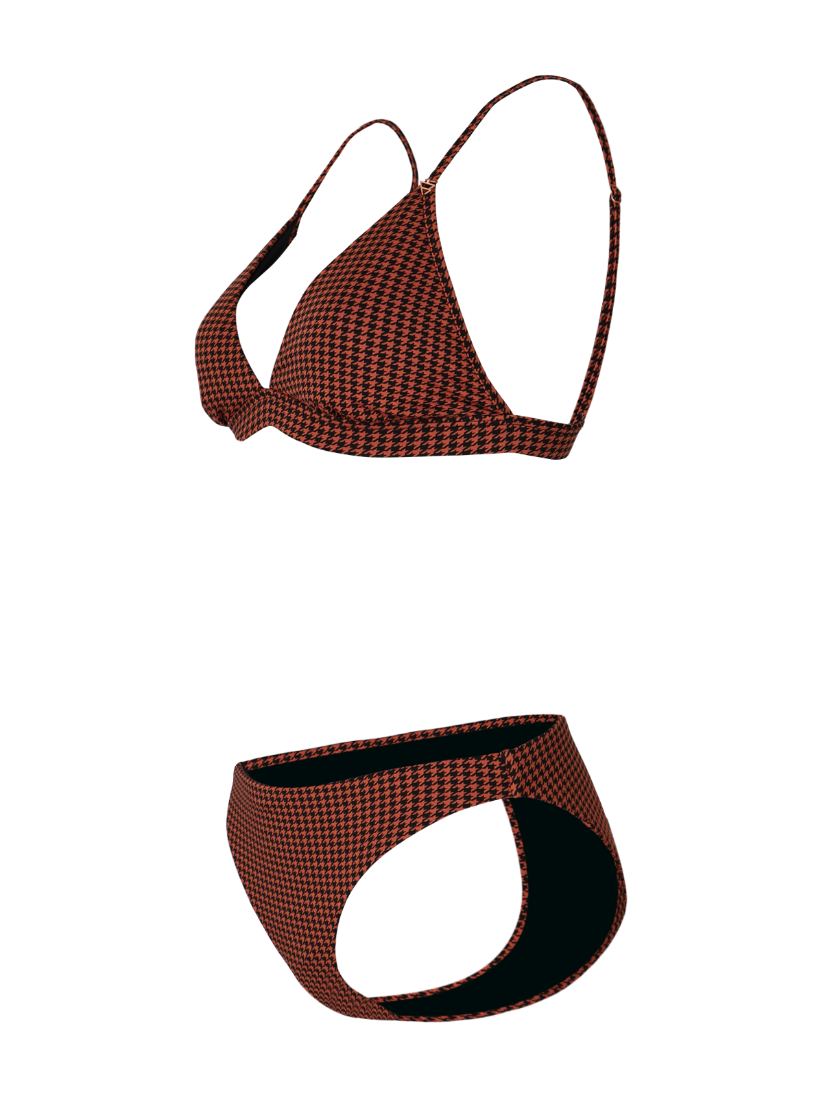 Alison Damen Bralette Bikini | Braun