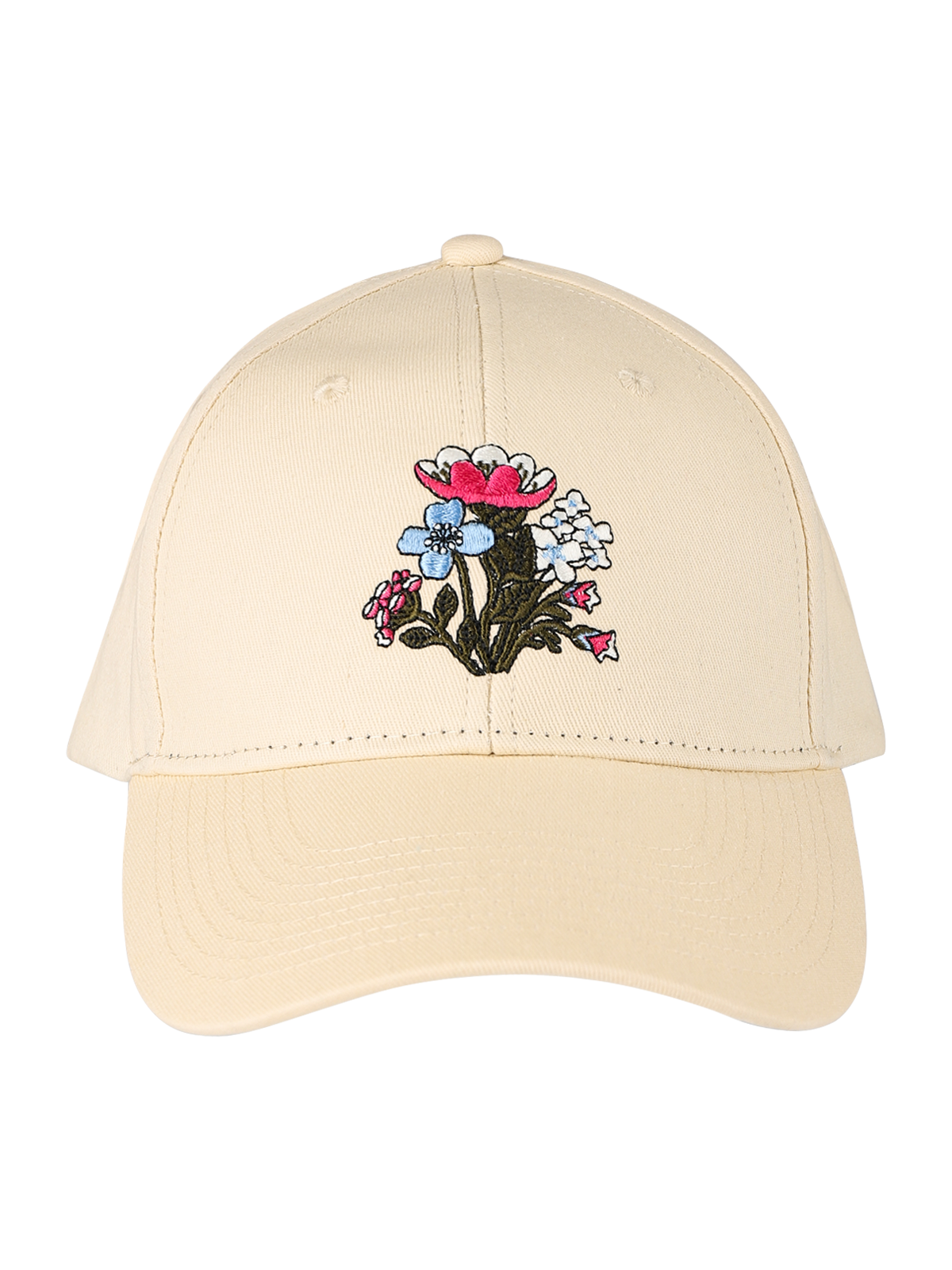 Chiara-Flower Dames Cap | Wit