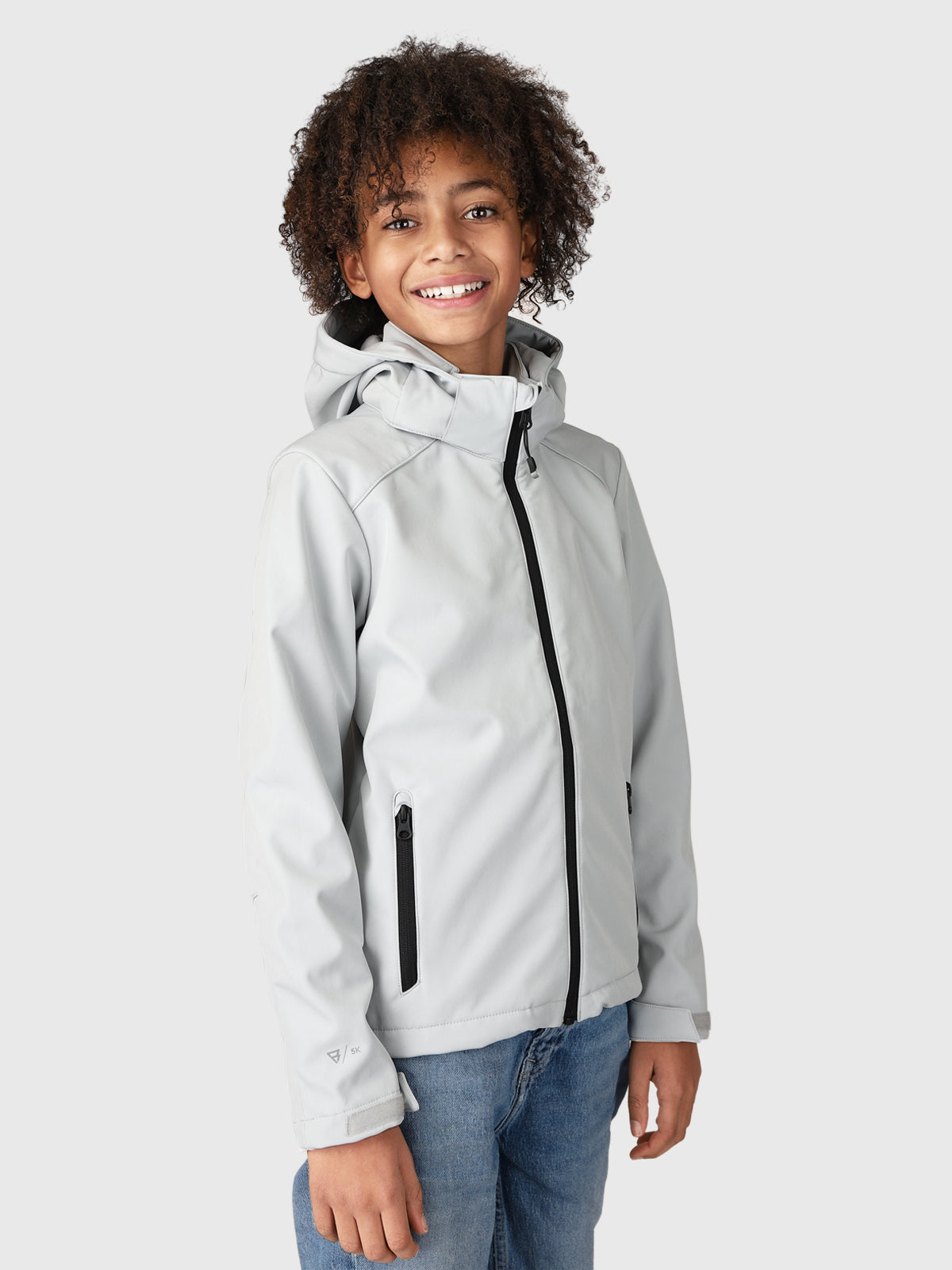 Mippy Jungen Softshell Jacke | Grau