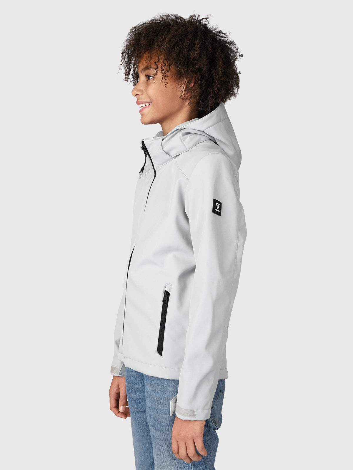 Mippy Jungen Softshell Jacke | Grau