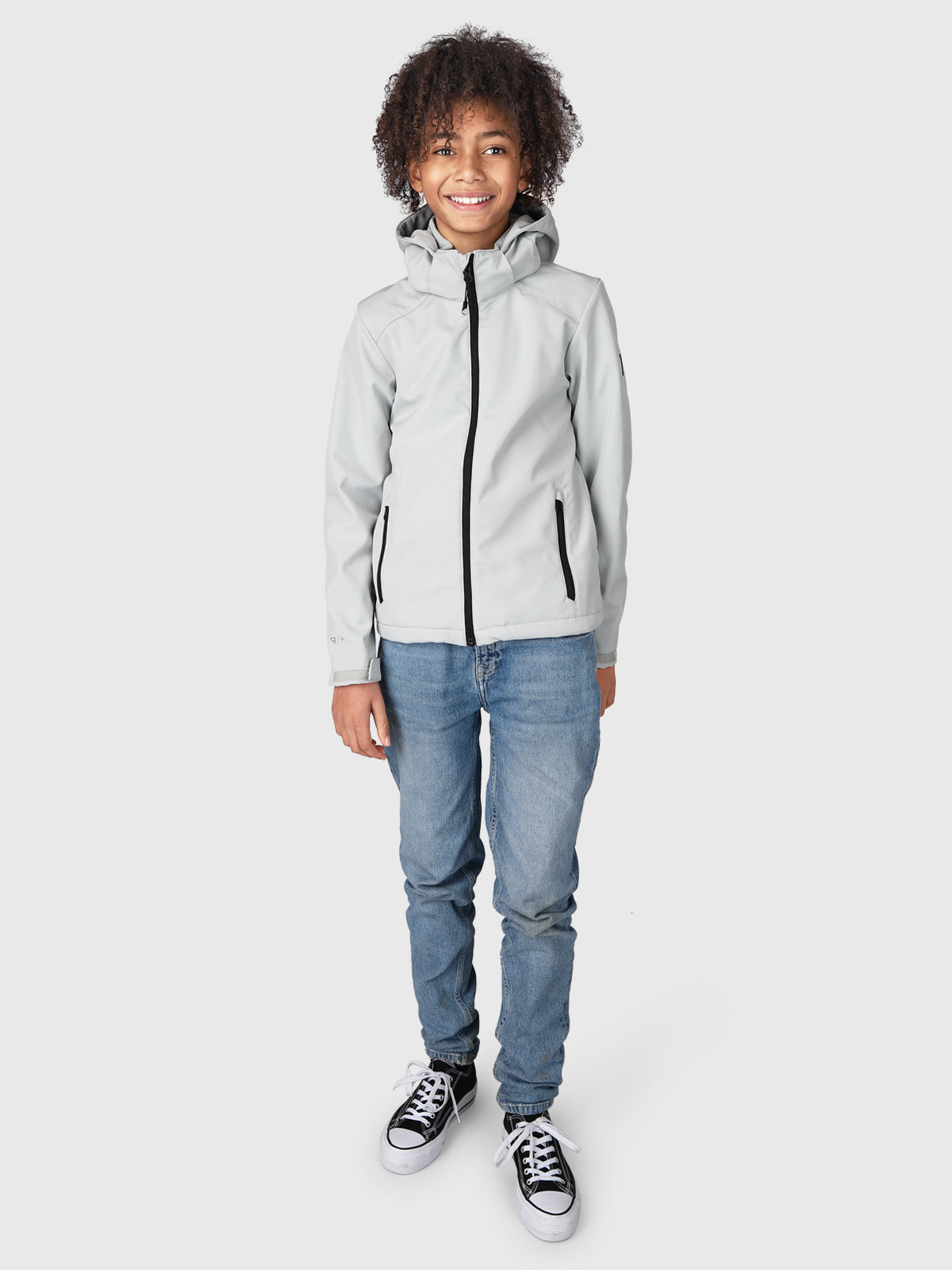 Mippy Jungen Softshell Jacke | Grau