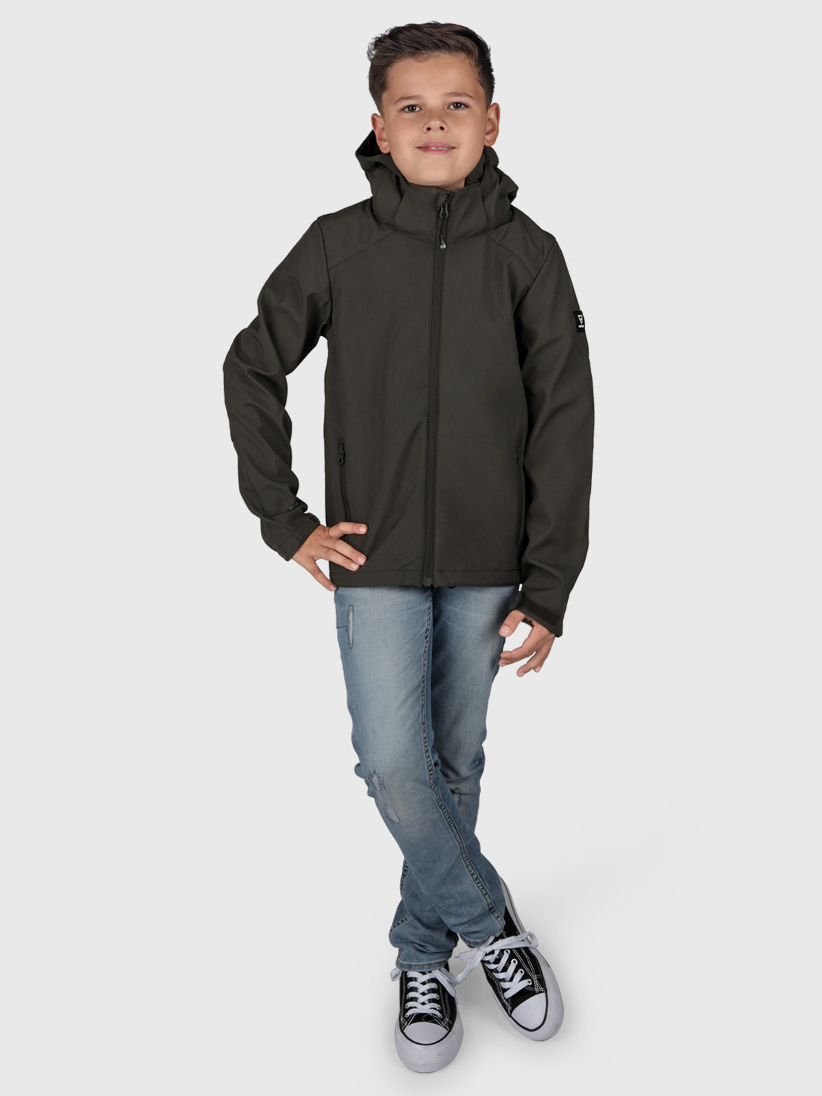 Mippy Jongens Softshell Jas | Groen