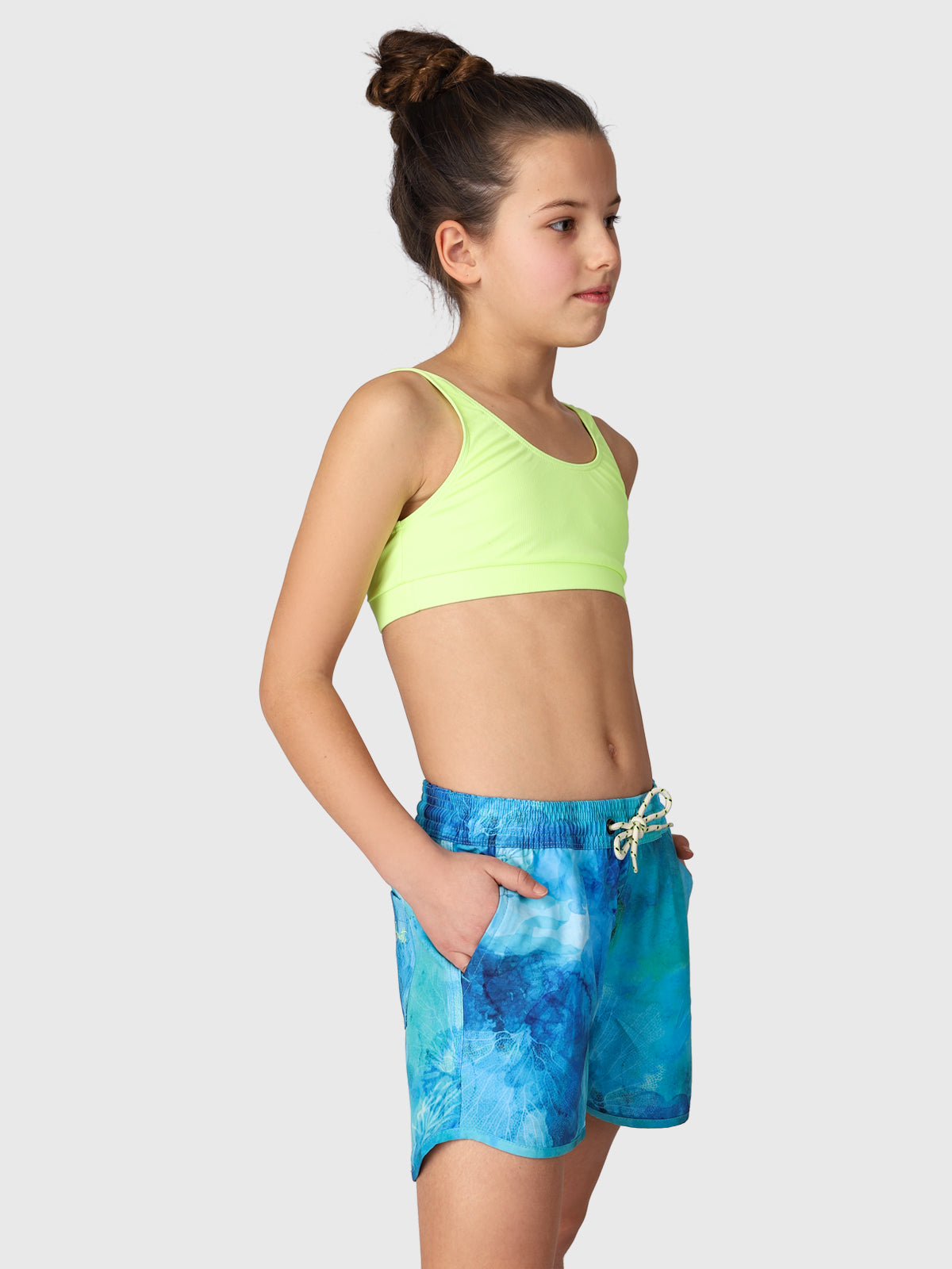 Turvino Mädchen Badeshorts | Weiß