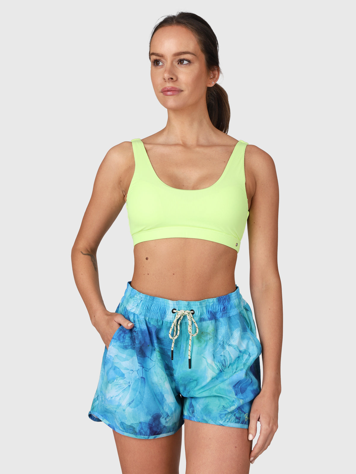 Toluca-AO Dames Zwemshort | Blauw