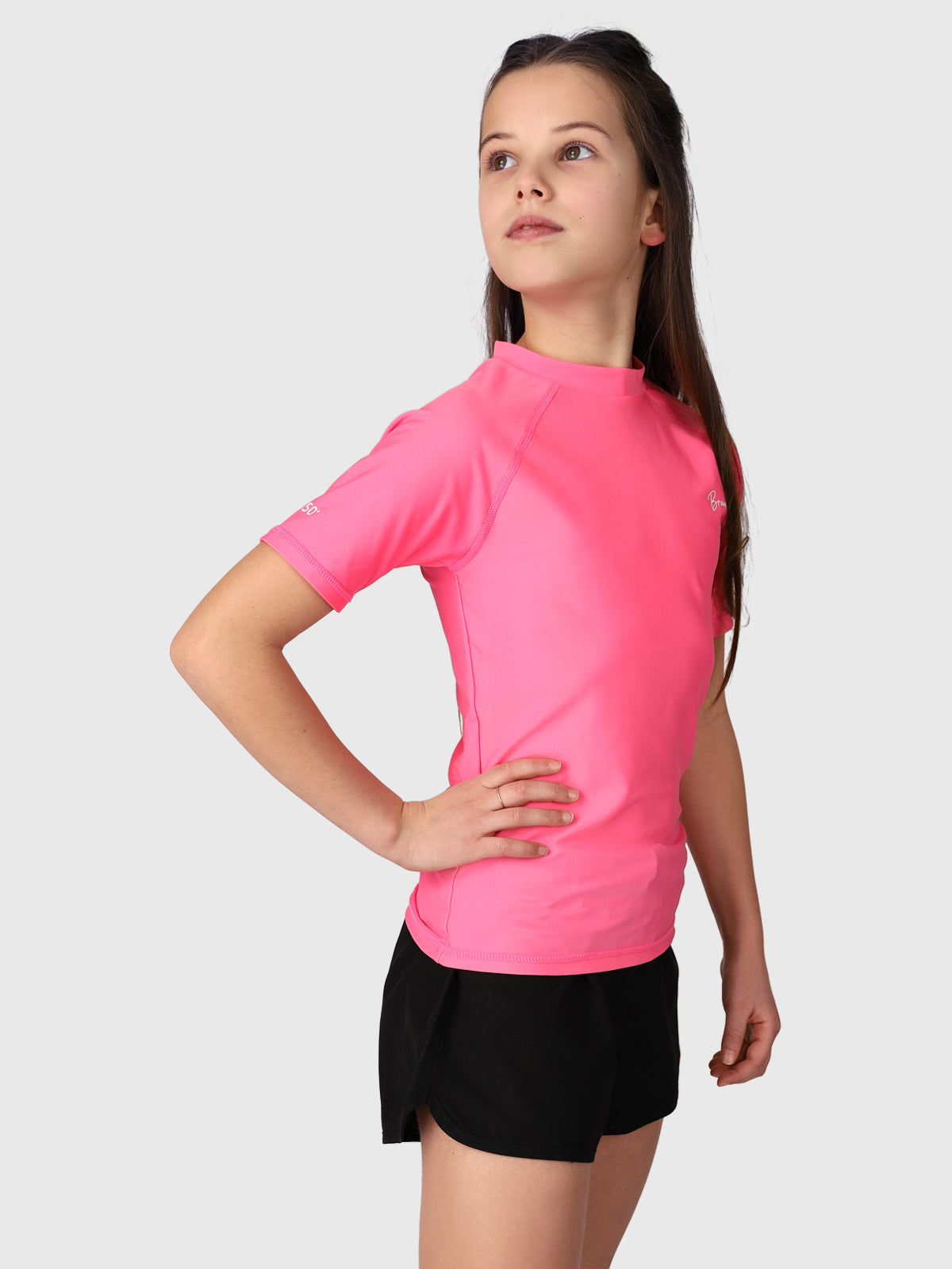 Lineas Mädchen Rashguard | Rosa