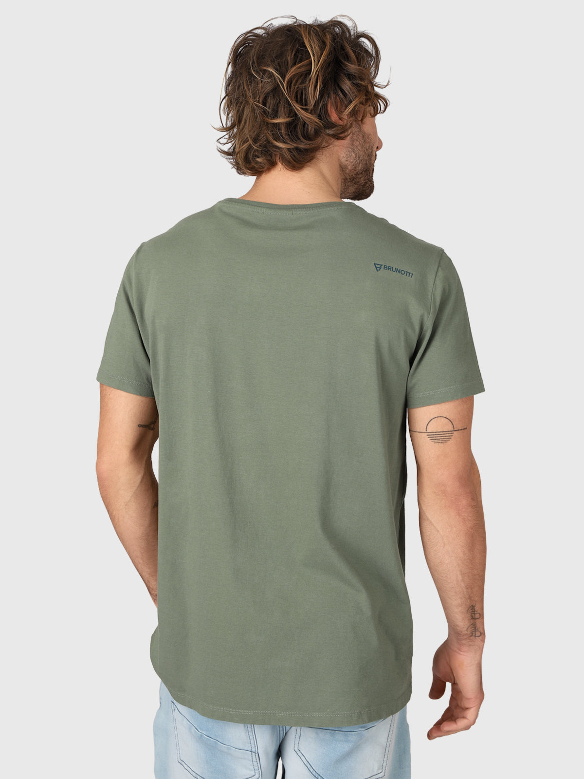 Axle-N Heren T-shirt | Groen