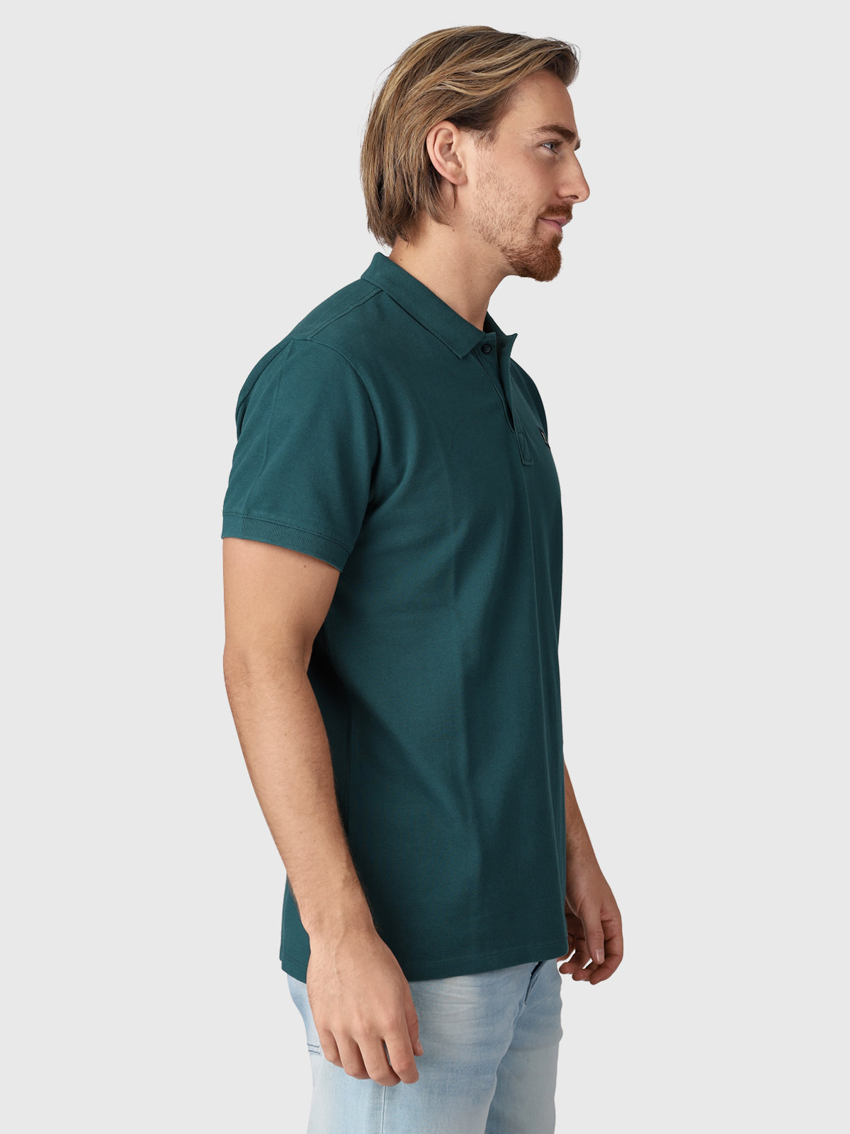 TavECO-N Herren Polo Shortsleeve | Grün