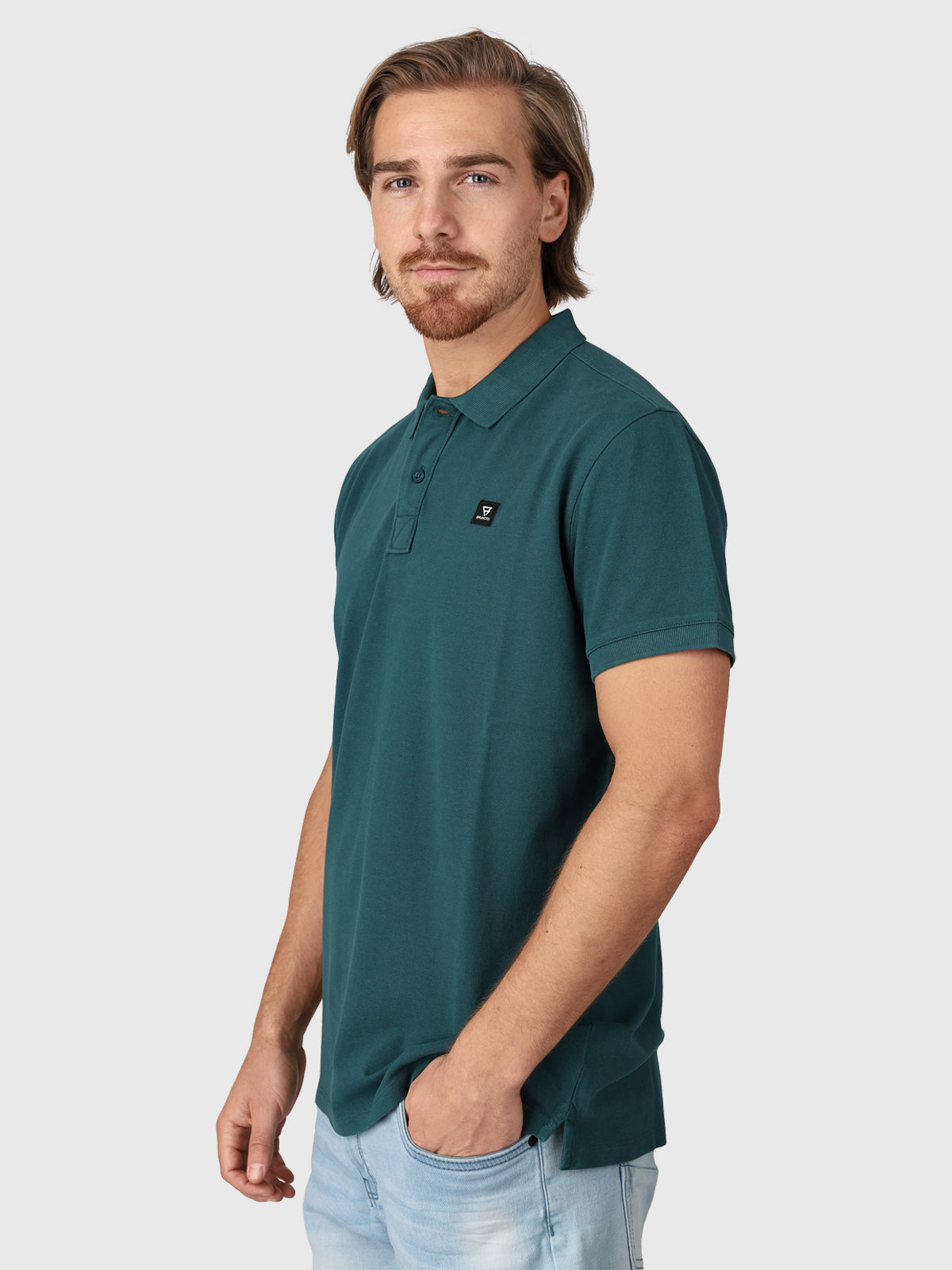 TavECO-N Men Polo Shortsleeve | Fuel Green