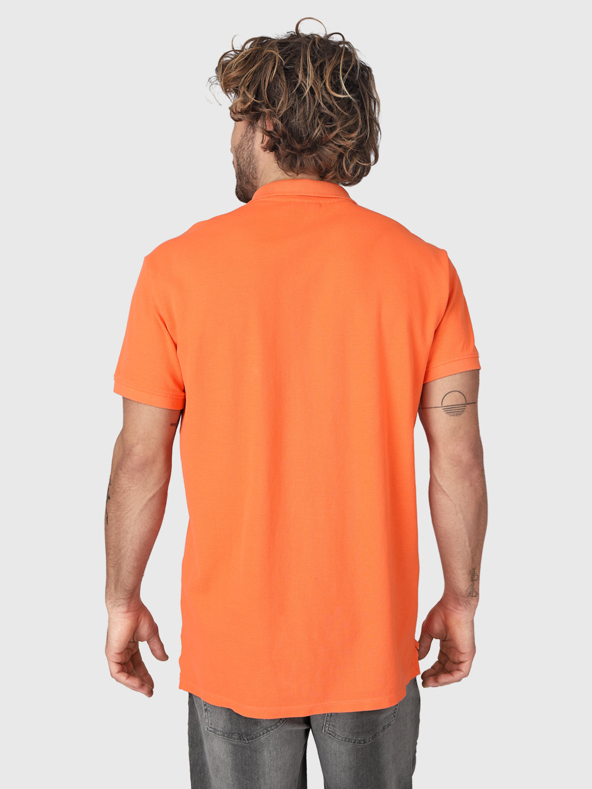 TavECO-N Herren Polo Shortsleeve | Orange