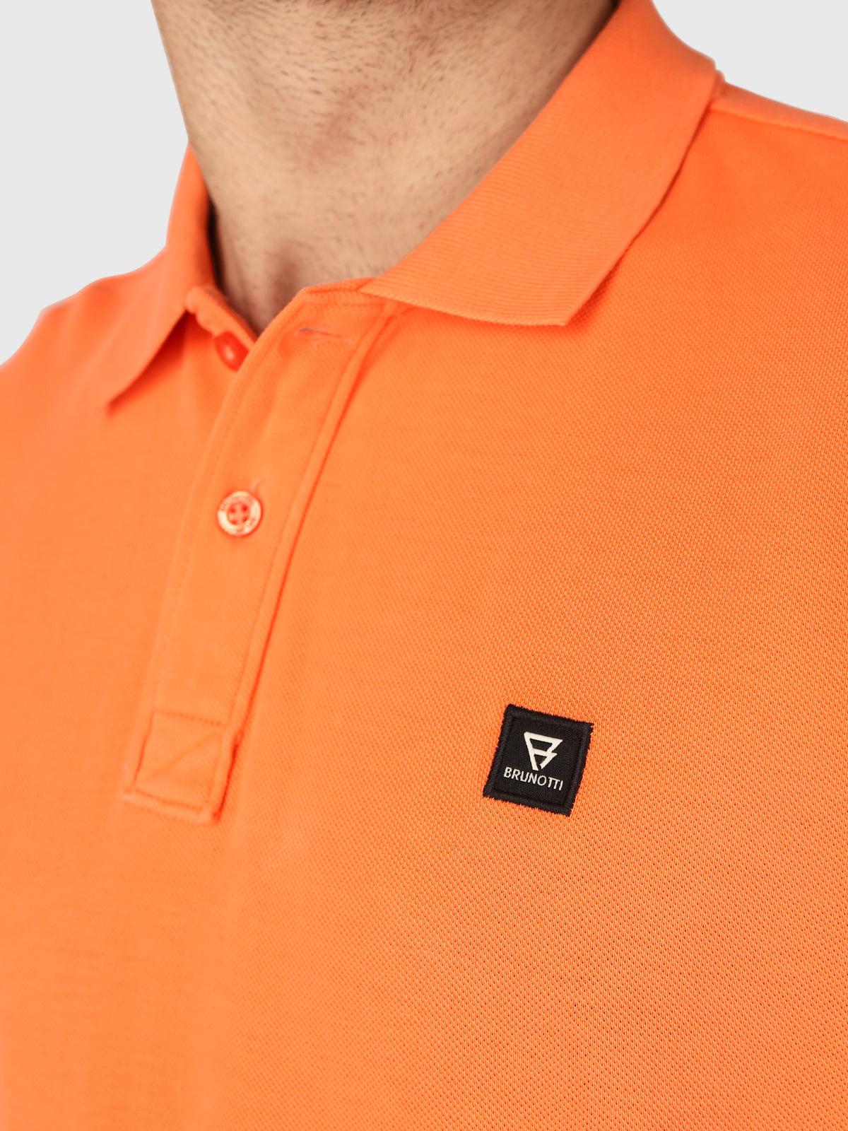 TavECO-N Herren Polo Shortsleeve | Orange