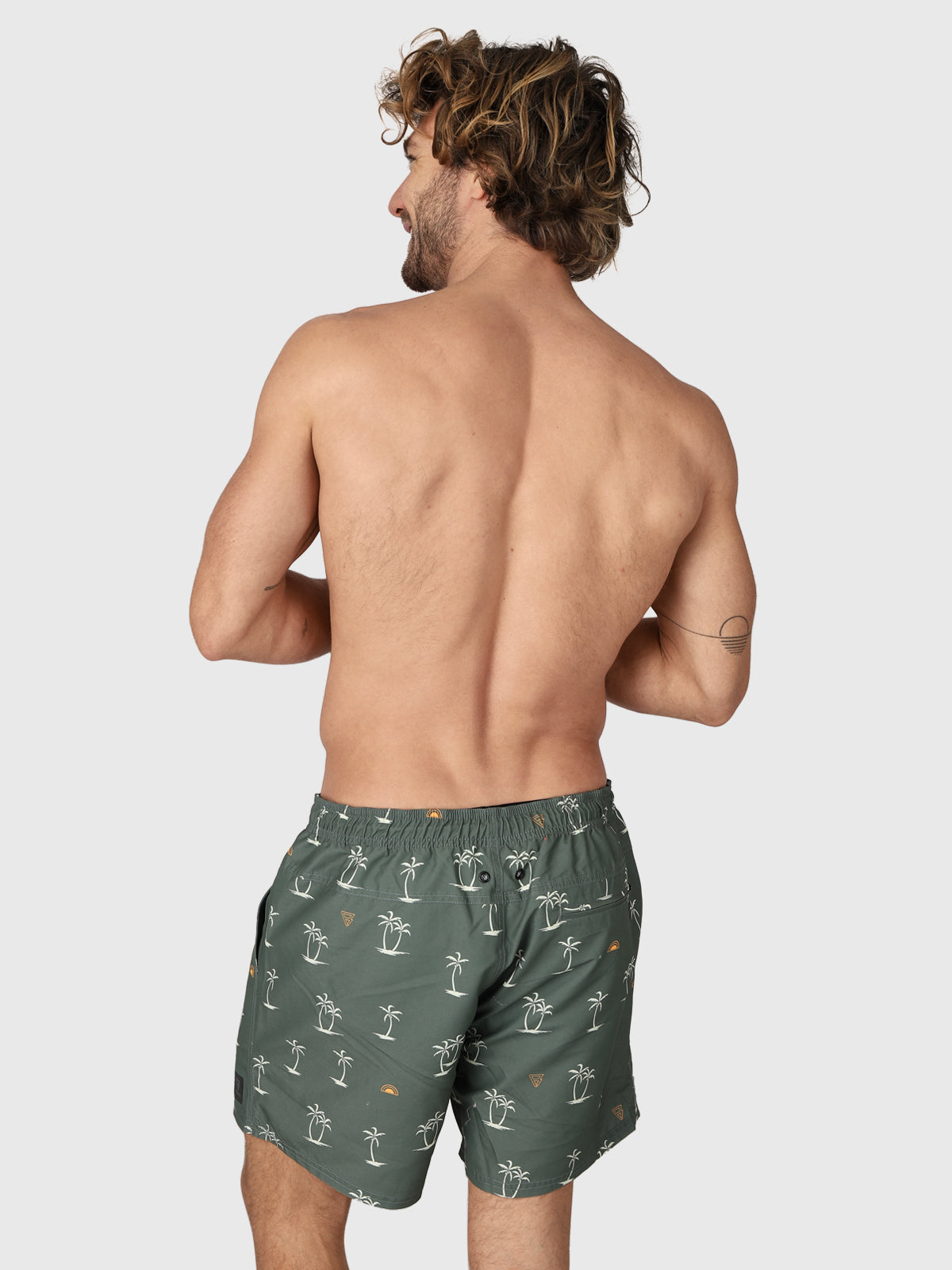 CrunECO-Mini-N Herren Badeshorts | Grün