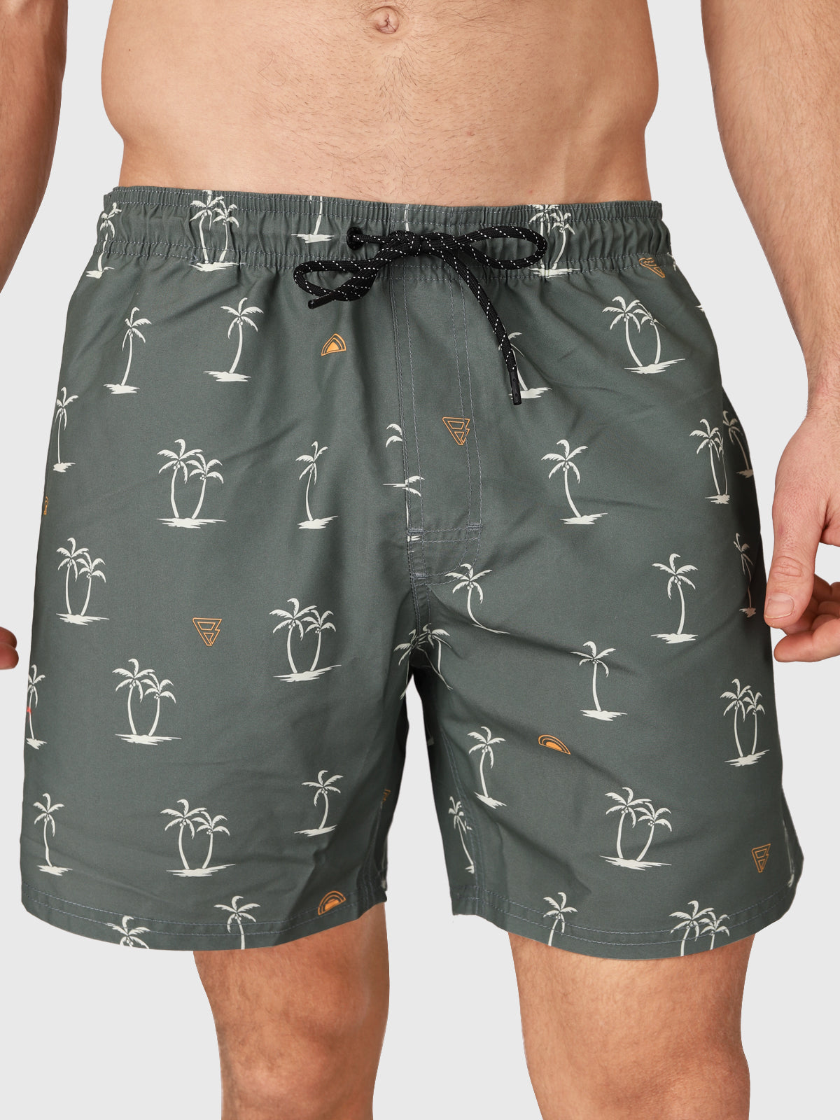 CrunECO-Mini-N Mens Swim Shorts | Green