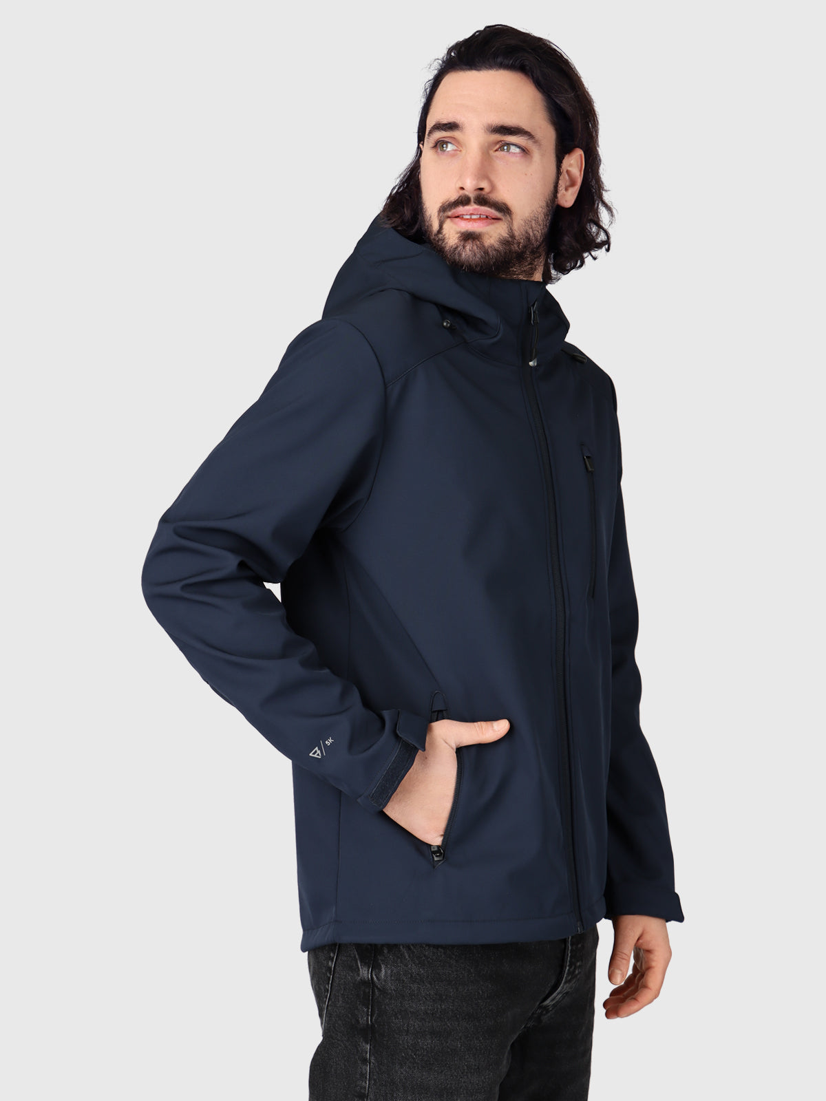 Mib Heren Softshell Jas | Blauw