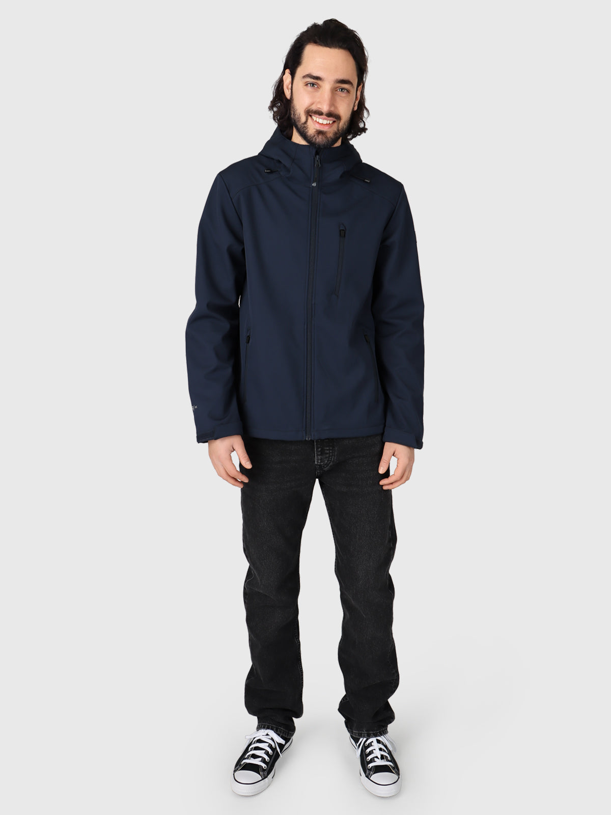 Mib Heren Softshell Jas | Blauw