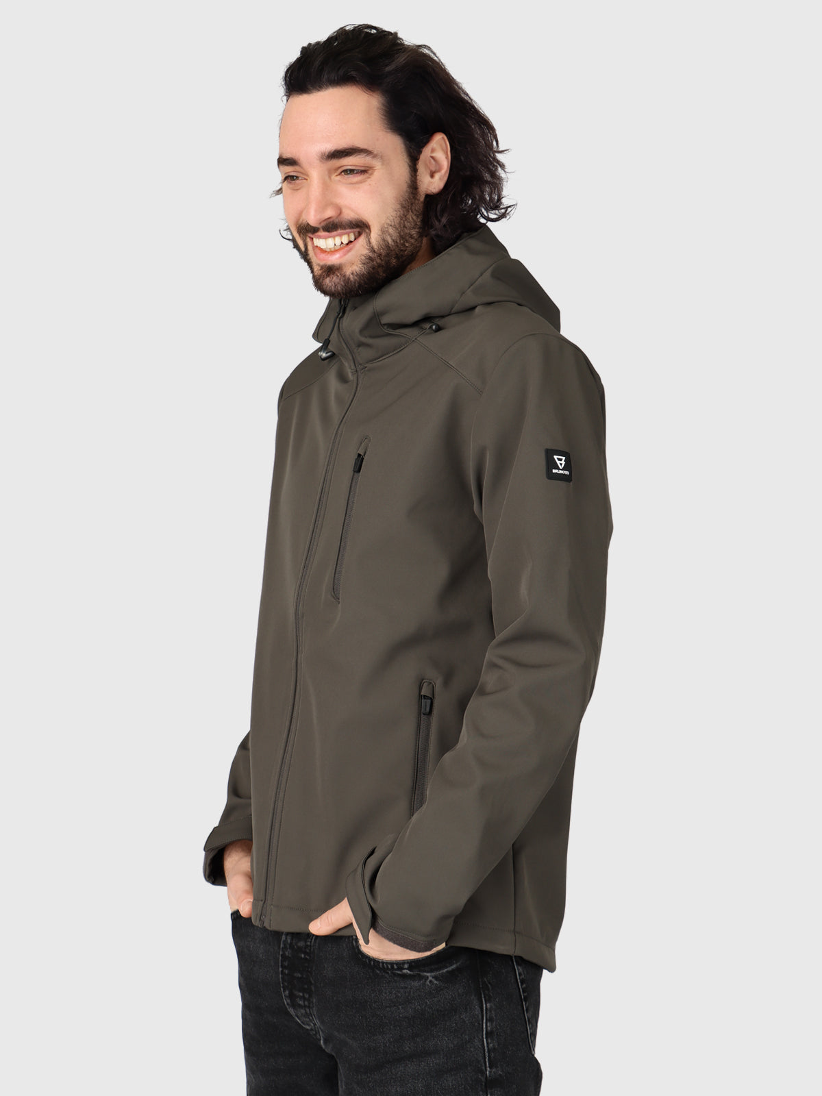 Mib-N Men Softshell Jacket | Green