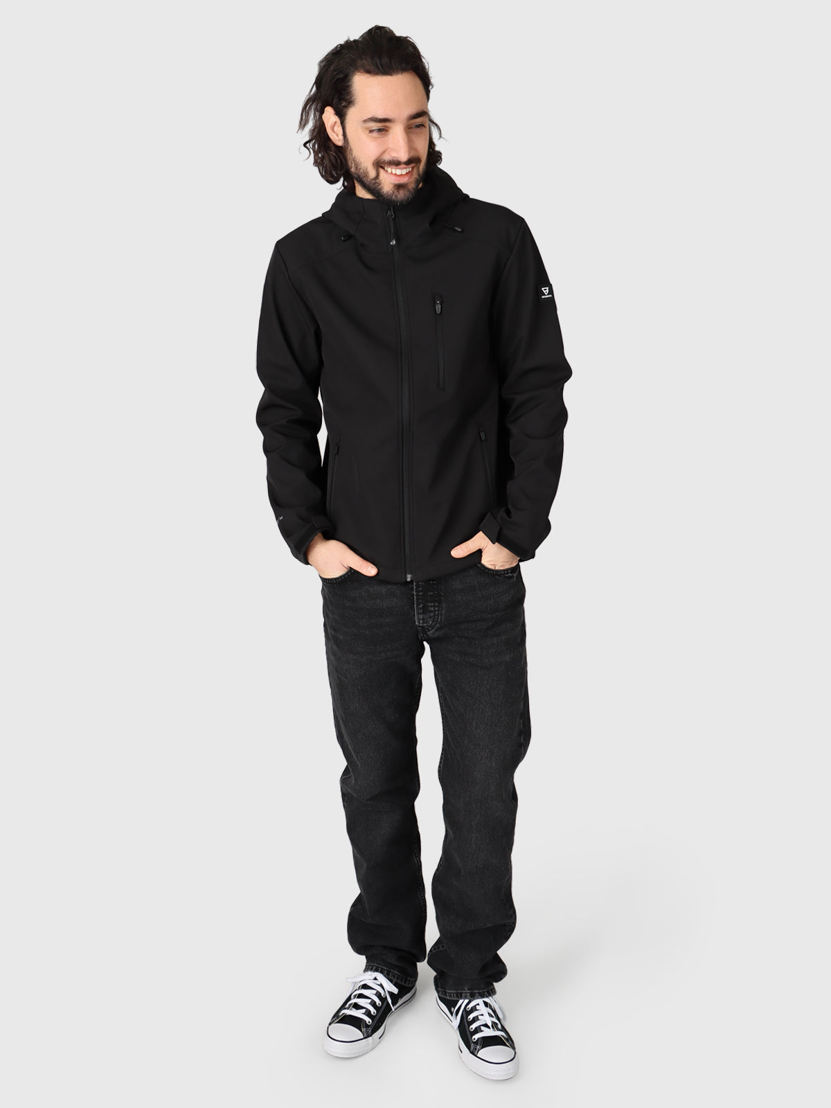 Mib-N Heren Softshell Jas | Zwart
