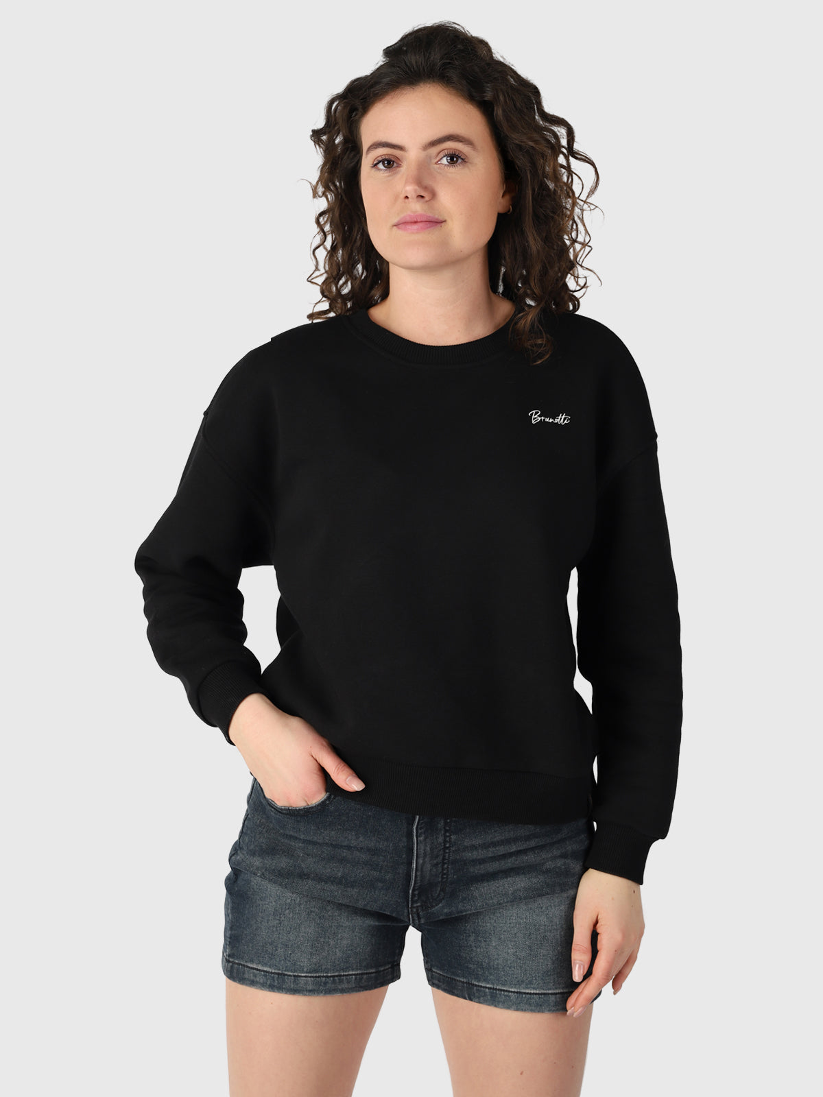 Arai-N Damen Sweatshirt | Schwarz