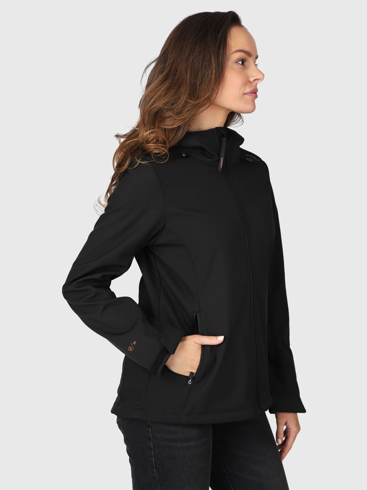 Joos-N Dames Softshell Jas | Zwart