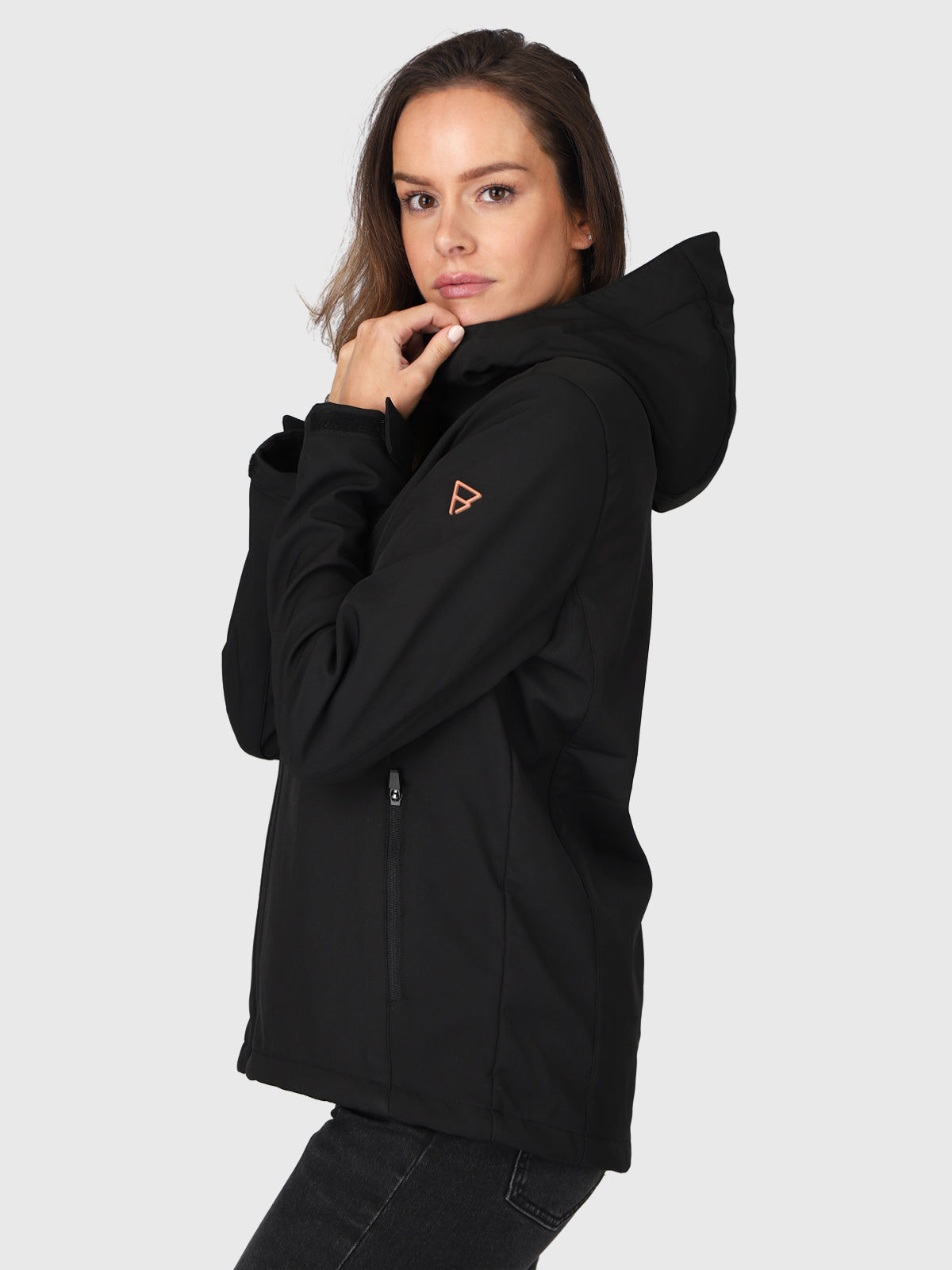 Joos-N Dames Softshell Jas | Zwart