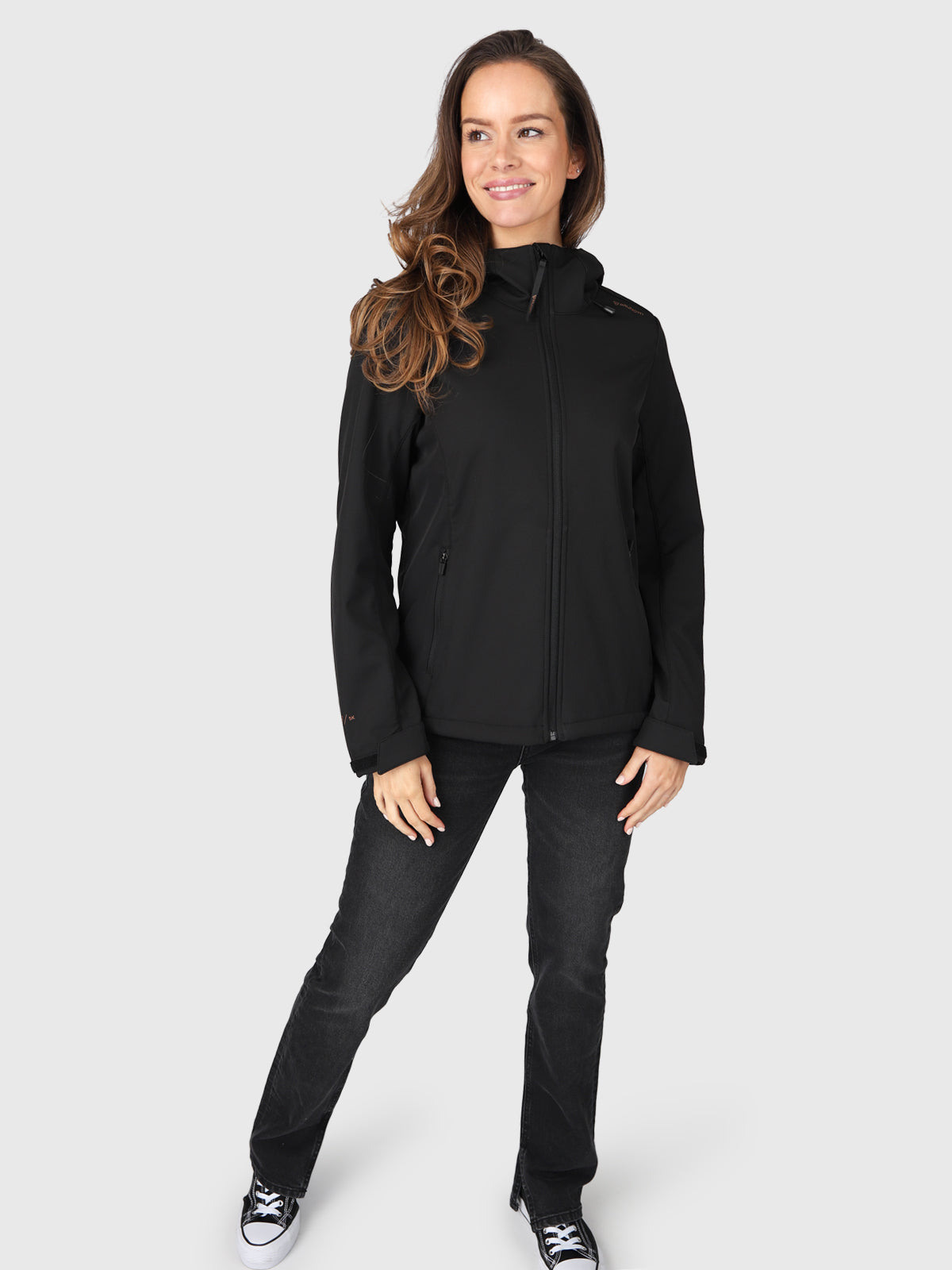 Joos-N Dames Softshell Jas | Zwart