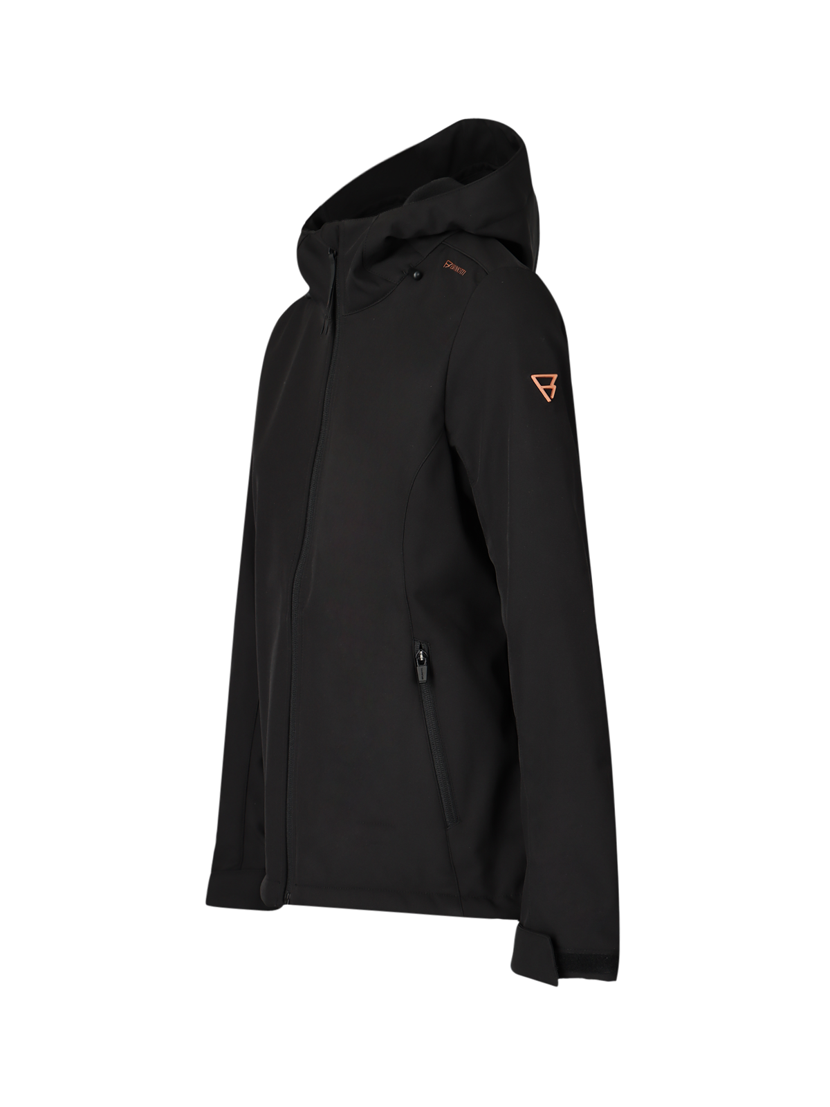 Joos-N Dames Softshell Jas | Zwart