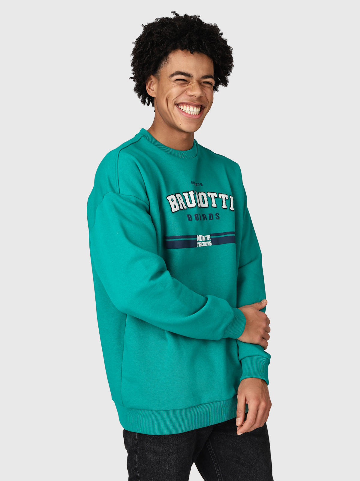 Sunir-R Herren Sweatshirt | Grün