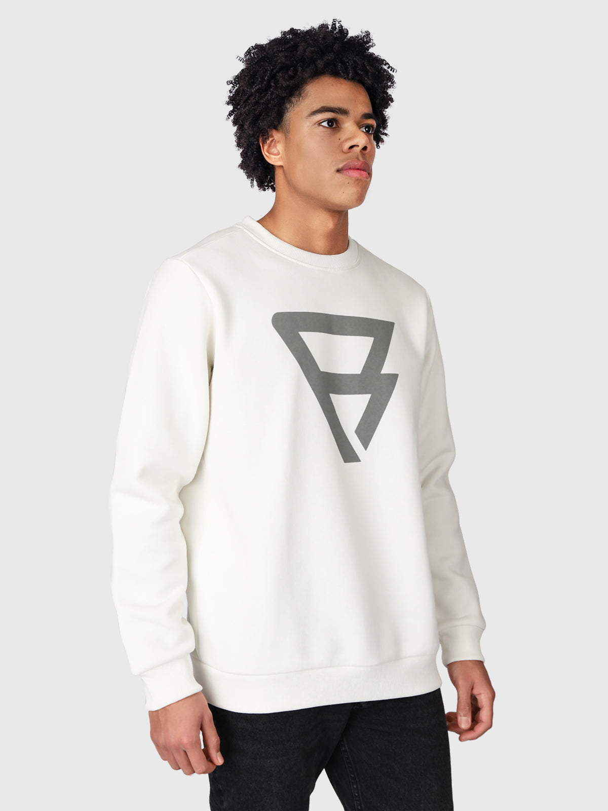 Dingo-R Herren Sweatshirt | Weiß