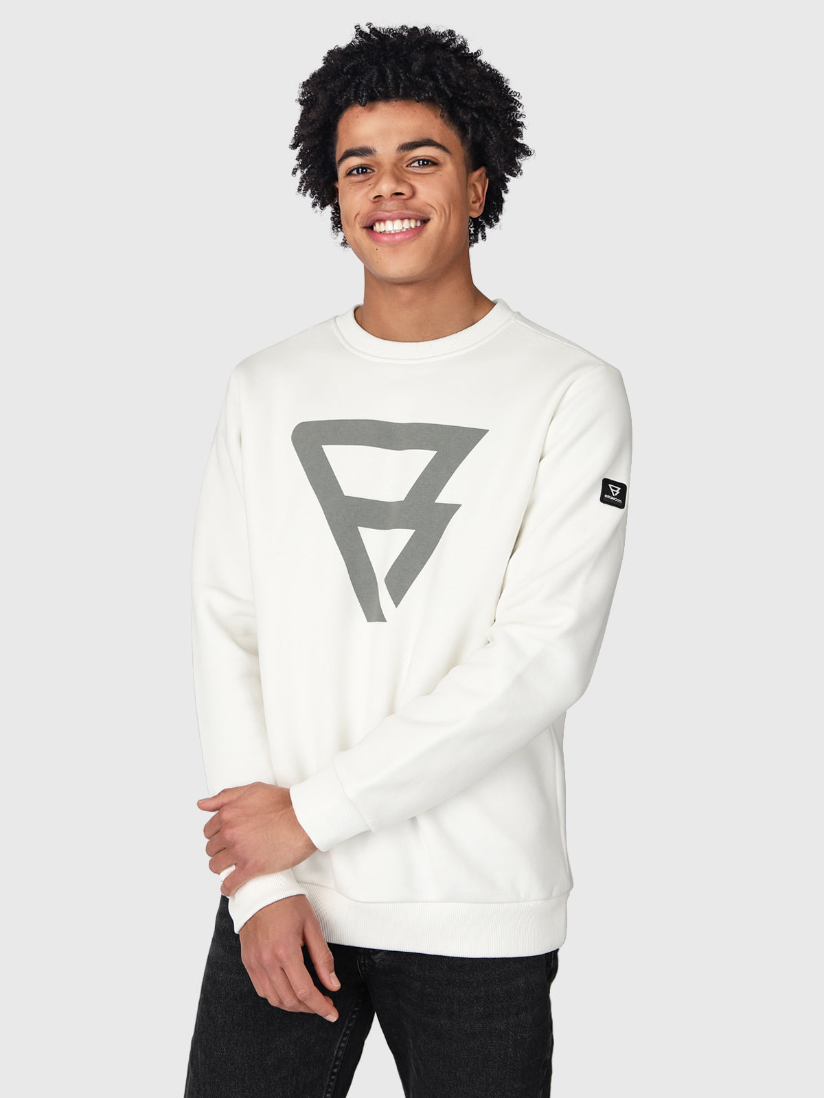 Dingo-R Herren Sweatshirt | Weiß