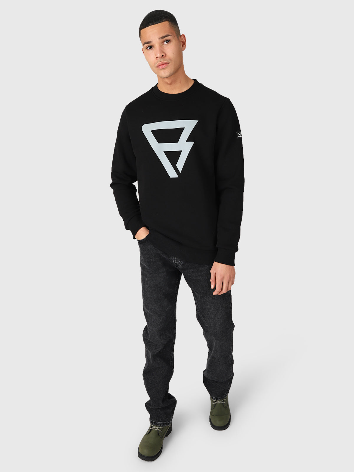 Dingo-R Herren Sweatshirt | Schwarz