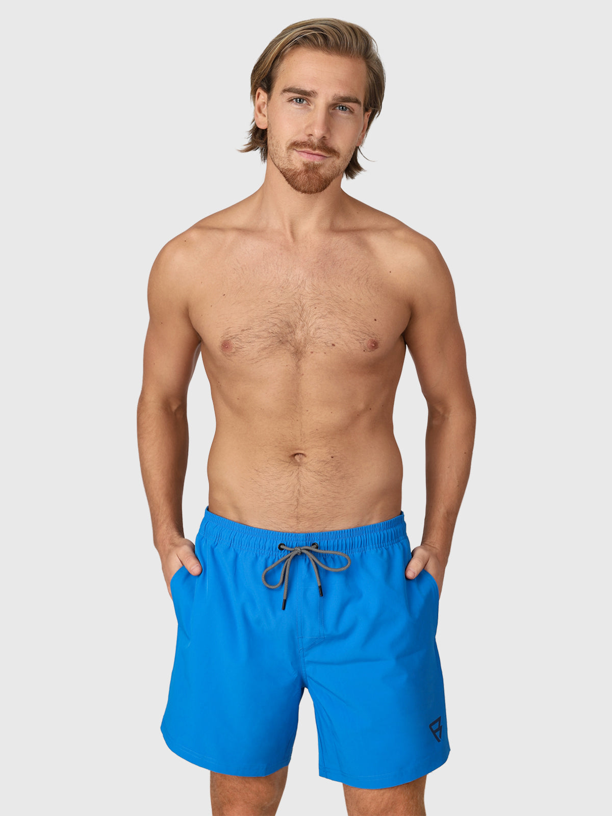 Calaro-R Men Swim Shorts | Neon Blue